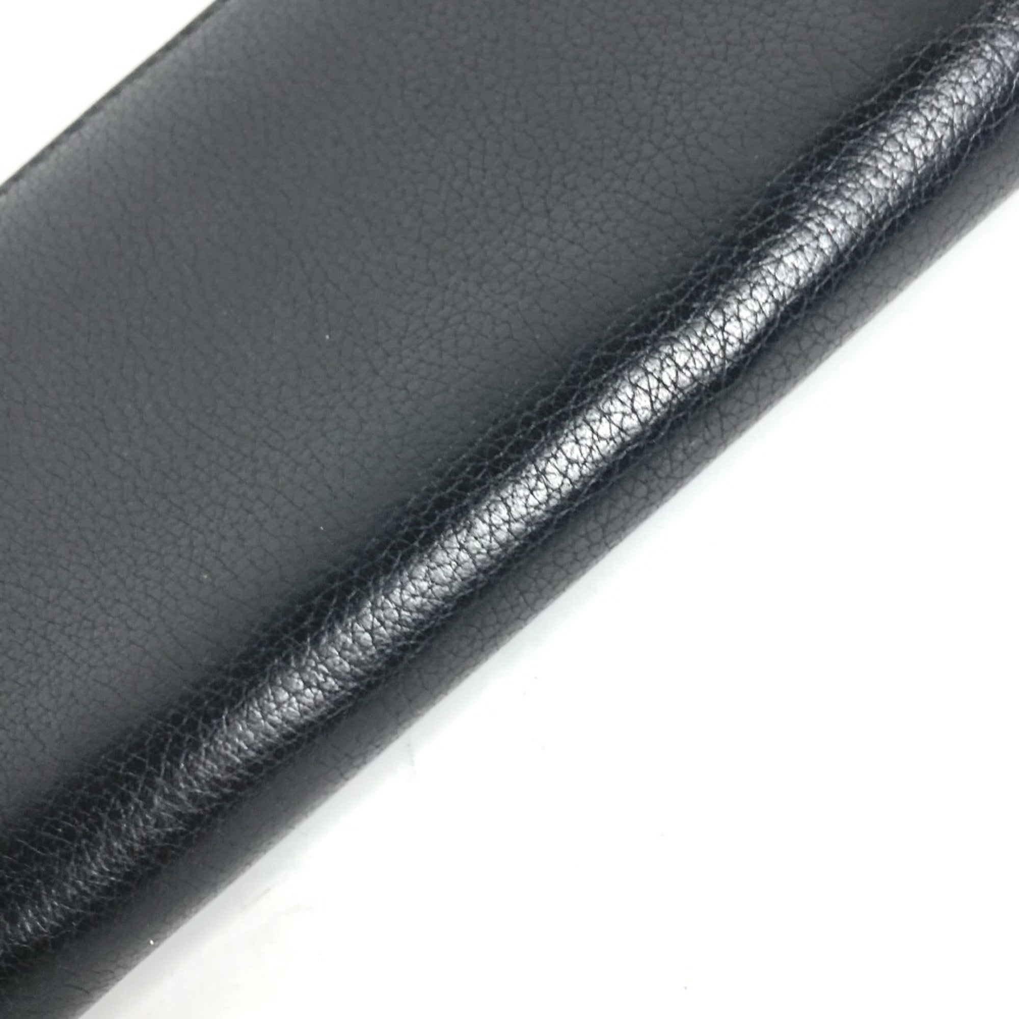 Gucci Black Leather Long Wallet (Bi-Fold) (Pre-Owned)
