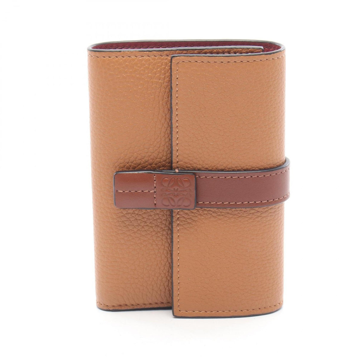 Loewe Brown Leather Wallet (Tri-Fold) (Pre-Owned)