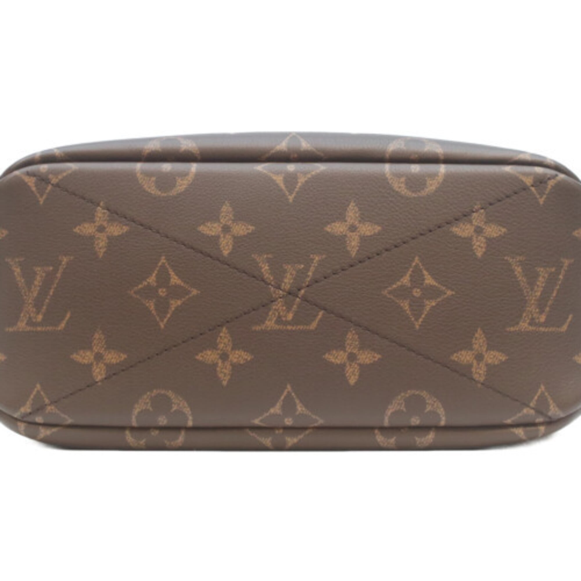 Louis Vuitton Brown Monogram Shoulder Bag Tote Bag (Pre-Owned)