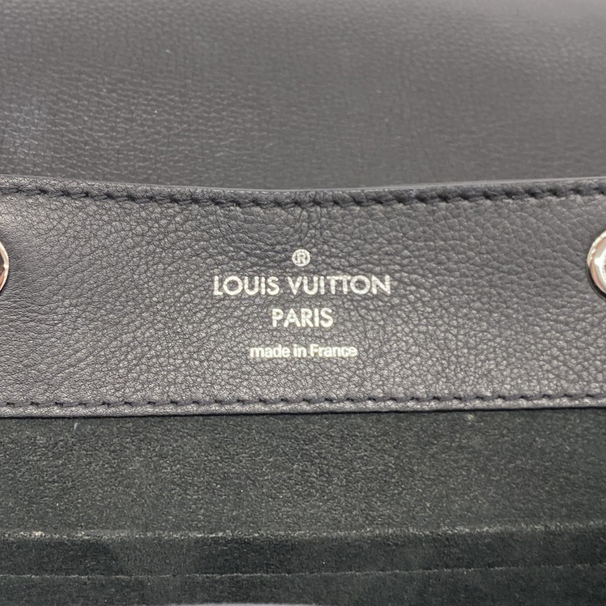 Louis Vuitton Noir Backpack (Pre-Owned)