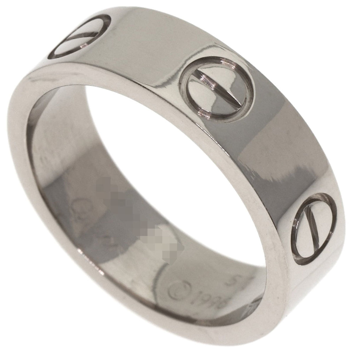 Cartier Love White Gold (18K) Band Ring (Pre-Owned)