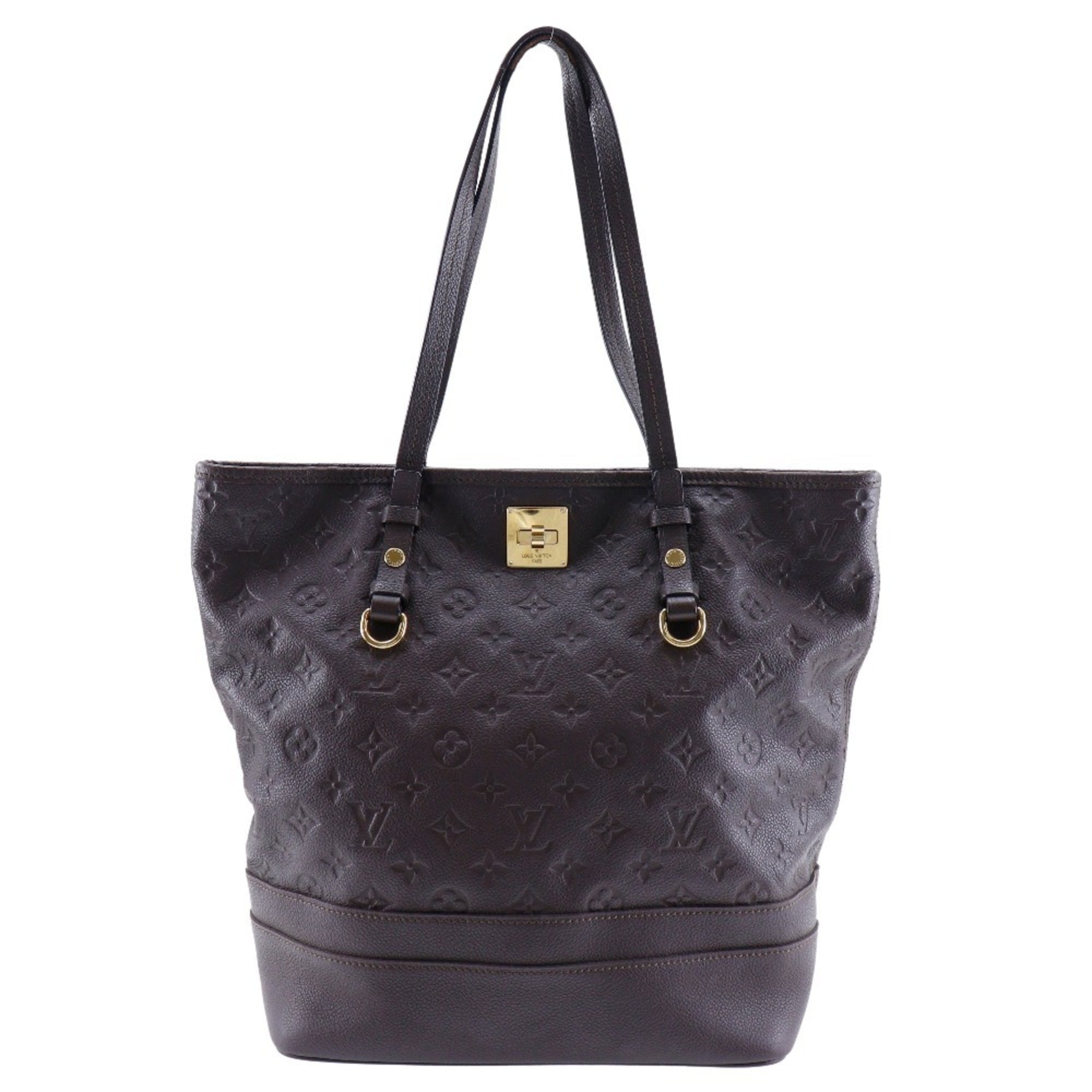 Louis Vuitton Brown Galle Monogram Empreinte Tote Bag (Pre-Owned)