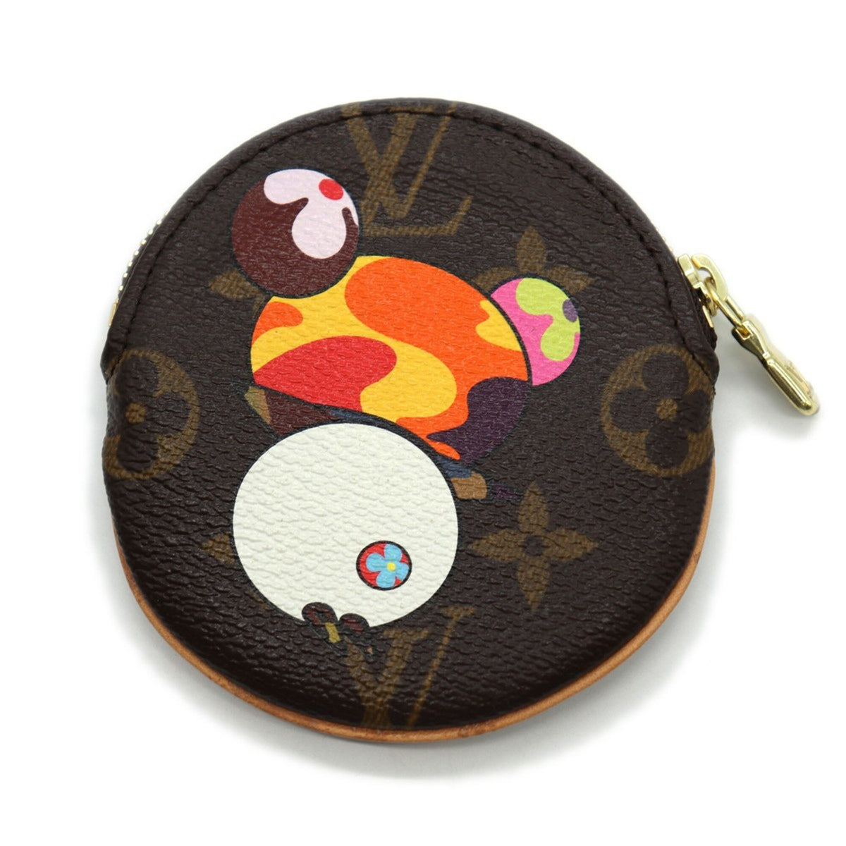 Louis Vuitton Brown Monogram Panda Monogram Monogram Chain/Shoulder Wallet (Pre-Owned)