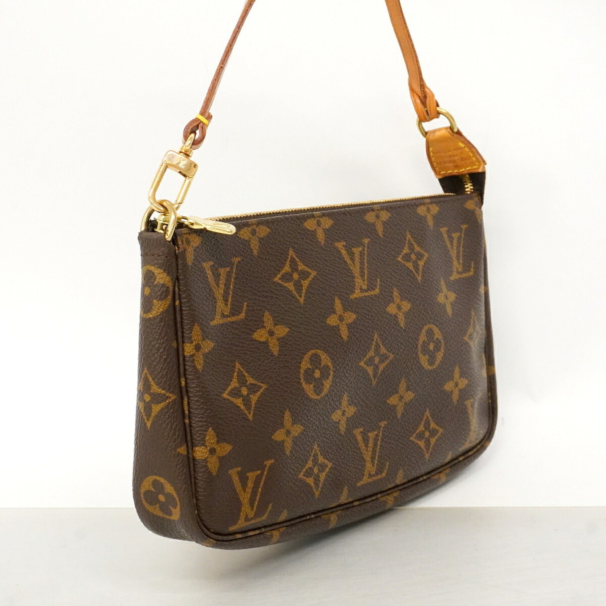 Louis Vuitton Brown Pouch (Pre-Owned)