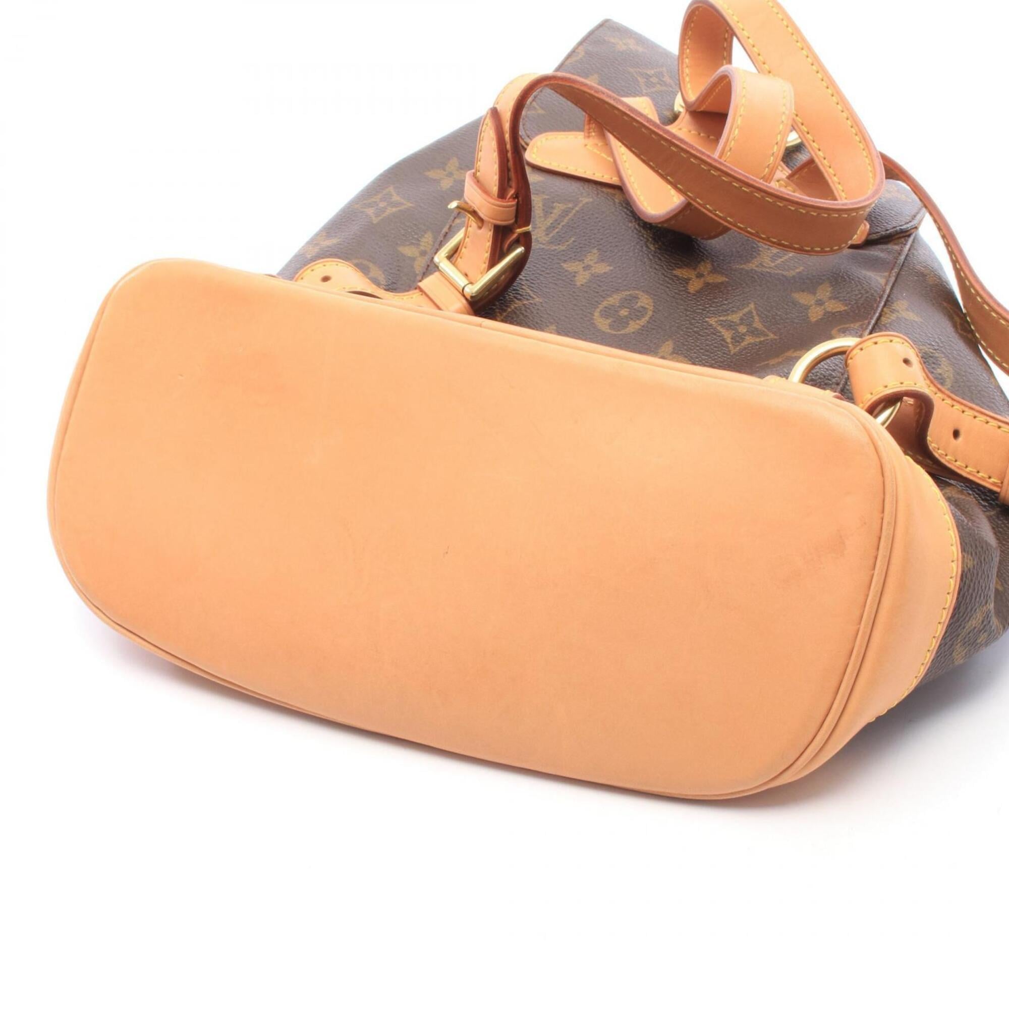 Louis Vuitton Brown Monogram Monogram Leather Backpack (Pre-Owned)
