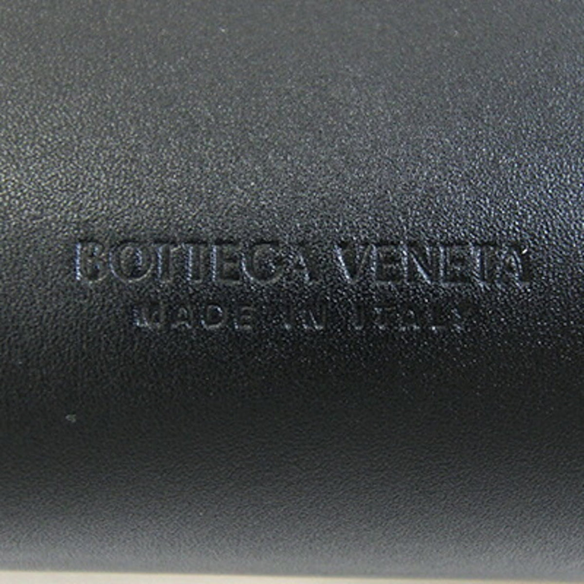 Bottega Veneta Black Leather Pochette Pouch Shoulder Bag (Pre-Owned)