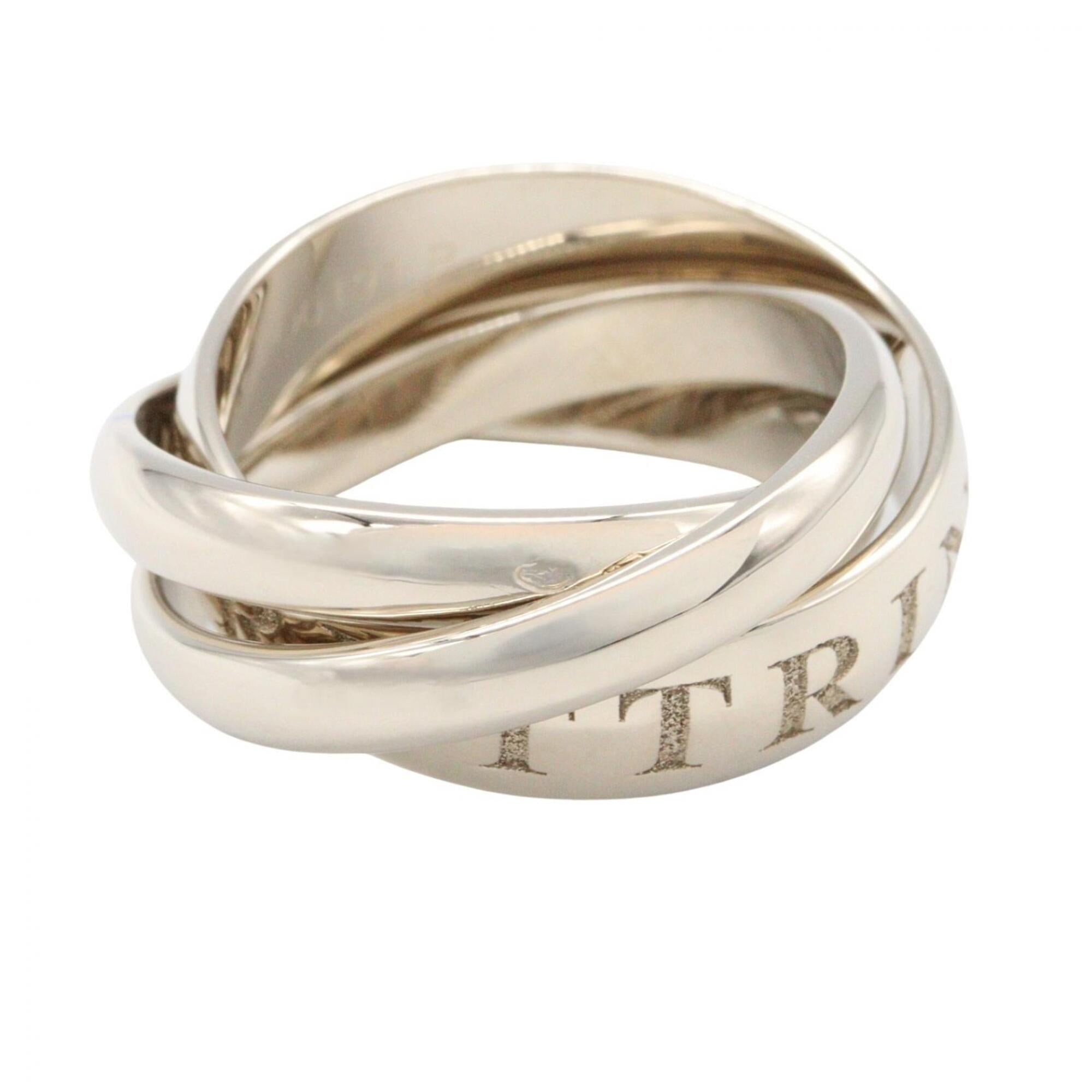 Cartier Silver White Gold (18K) Band Ring (Pre-Owned)