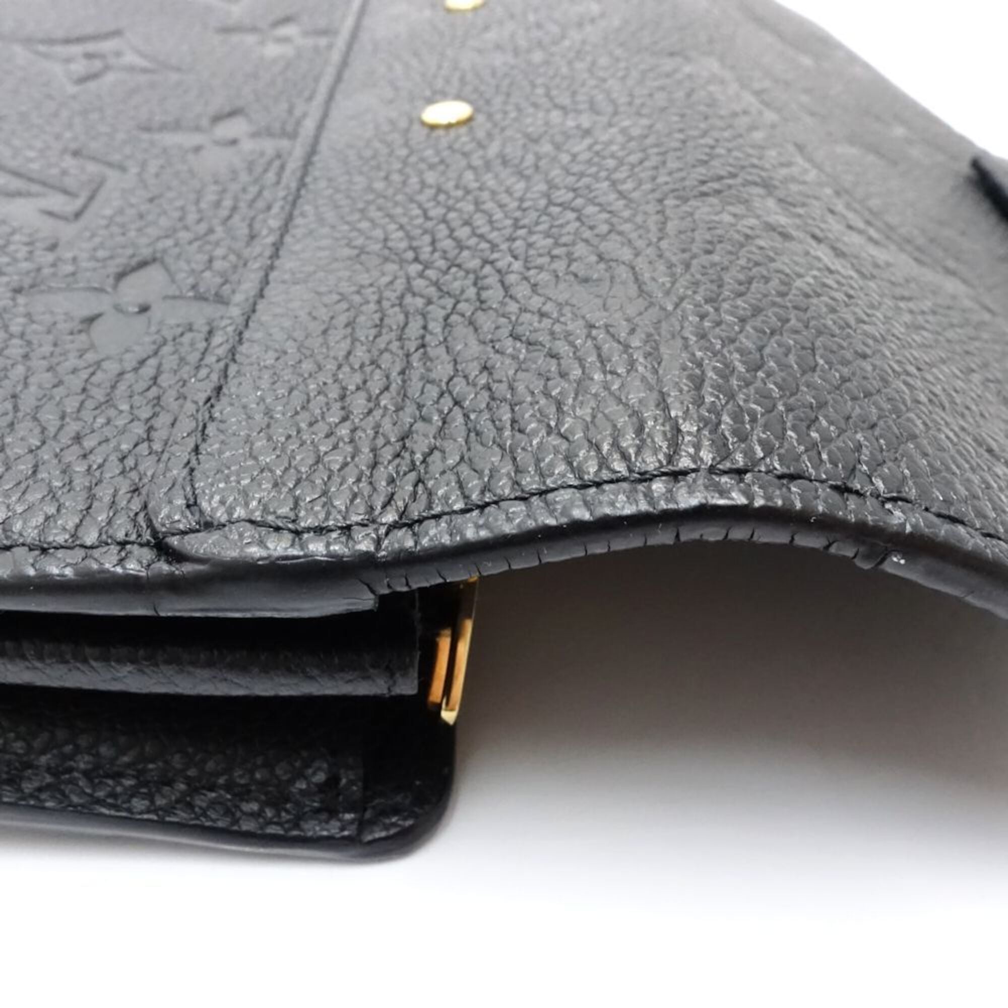 Louis Vuitton Noir Monogram Empreinte Wallet (Bi-Fold) (Pre-Owned)
