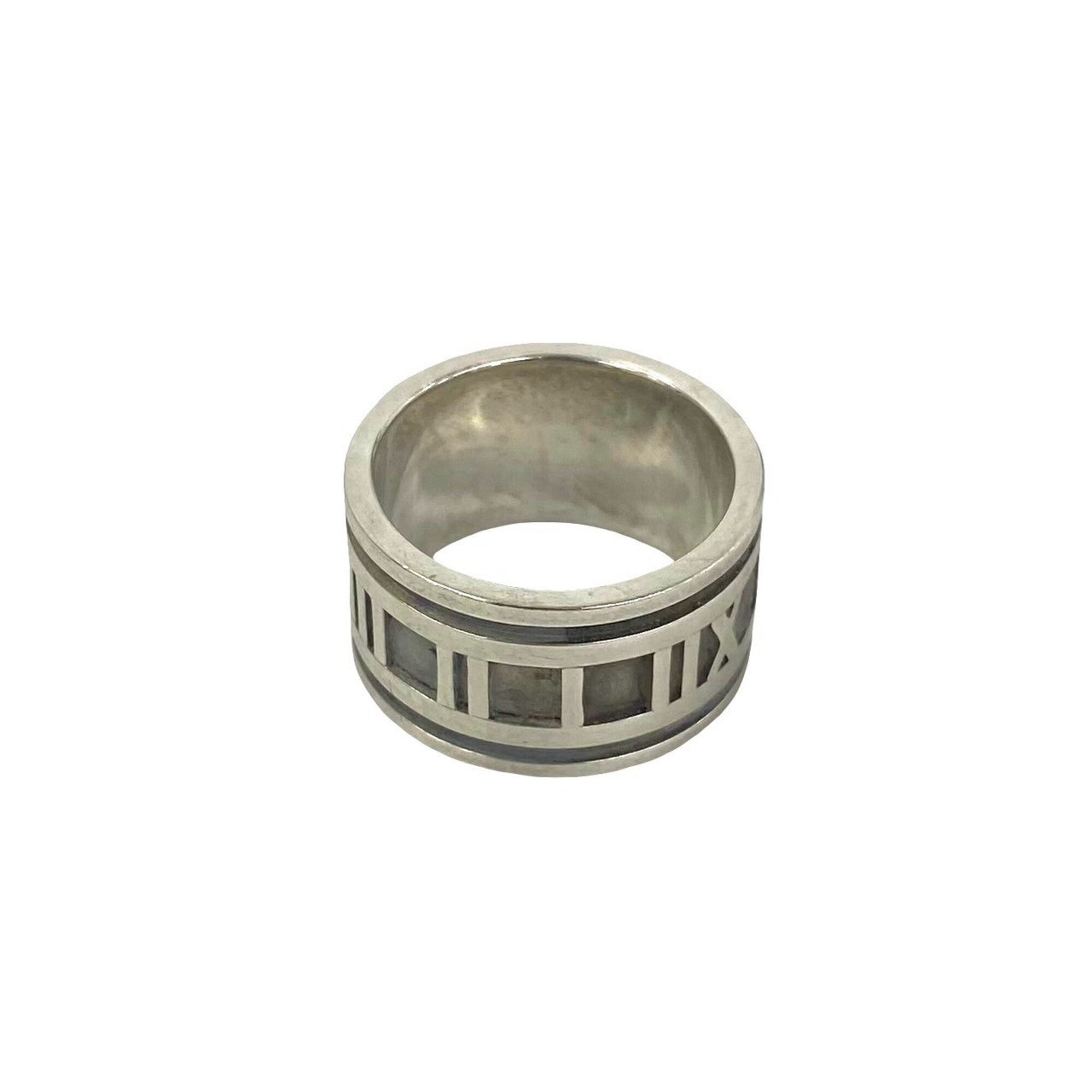Tiffany Silver Silver 925 Band Ring (Pre-Owned)