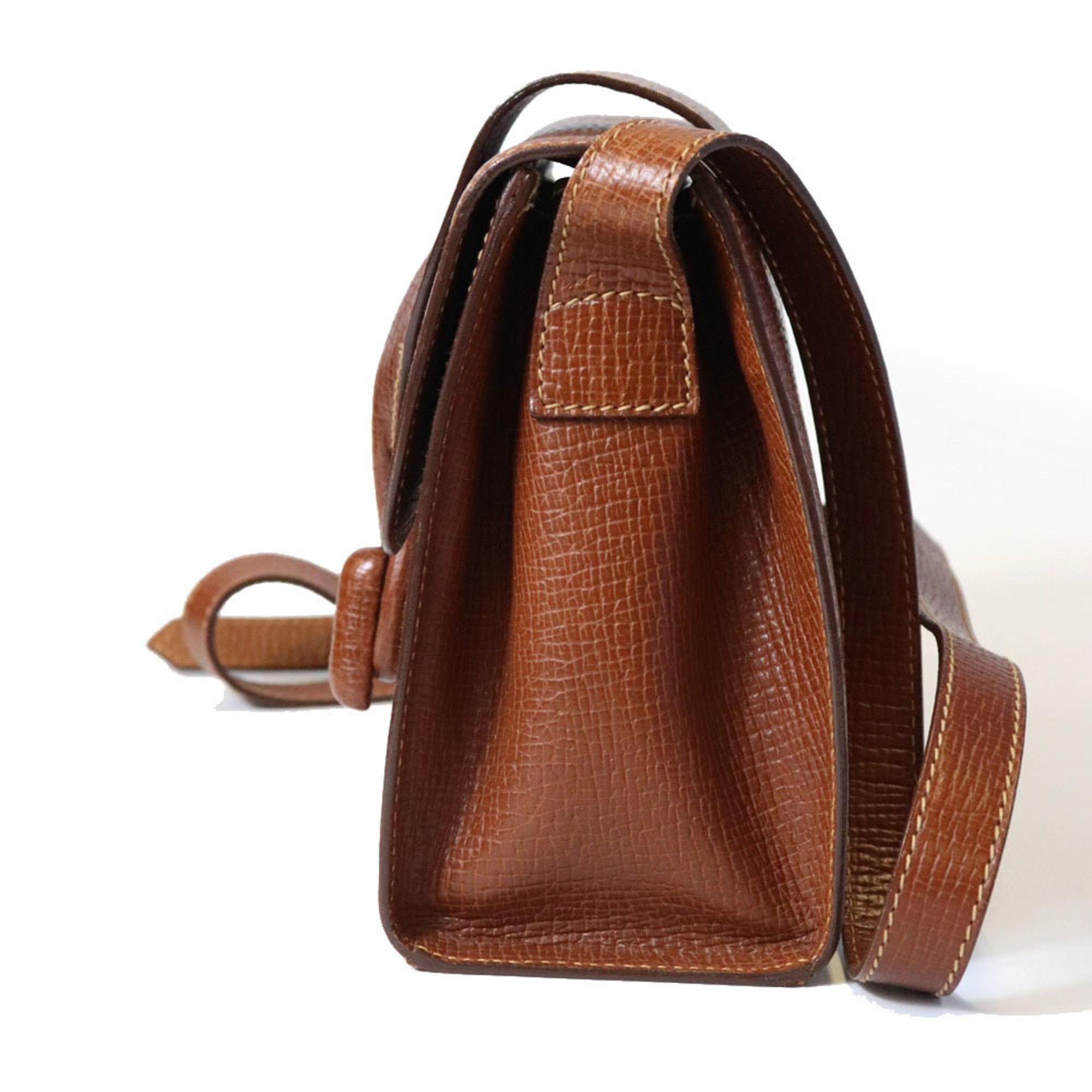 Loewe Brown Leather Shoulder Bag (Pre-Owned)