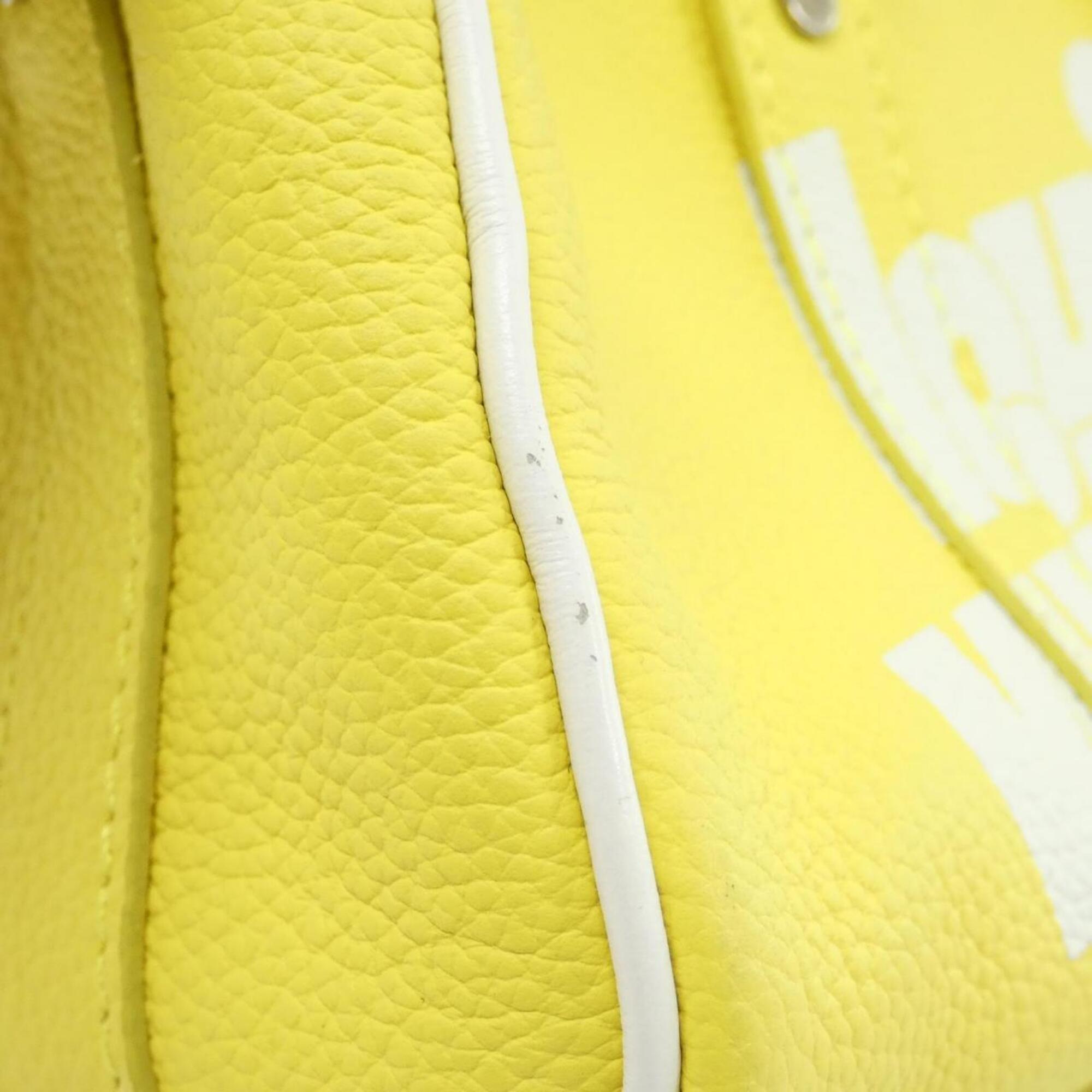 Louis Vuitton Jaune Leather Boston Bag (Pre-Owned)