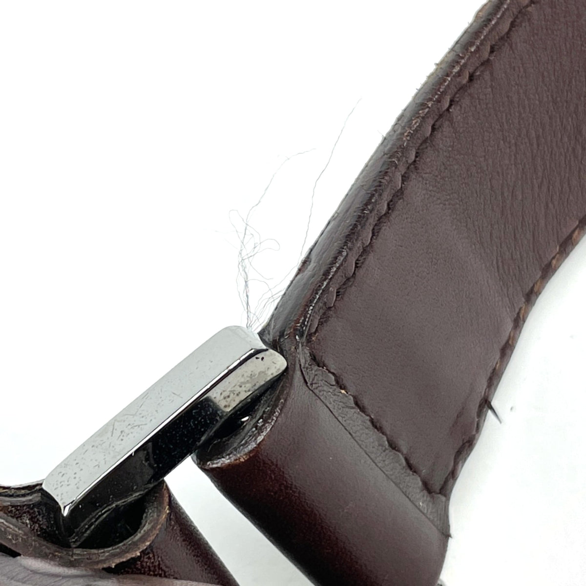 Gucci Brown Leather Shoulder Bag (Pre-Owned)