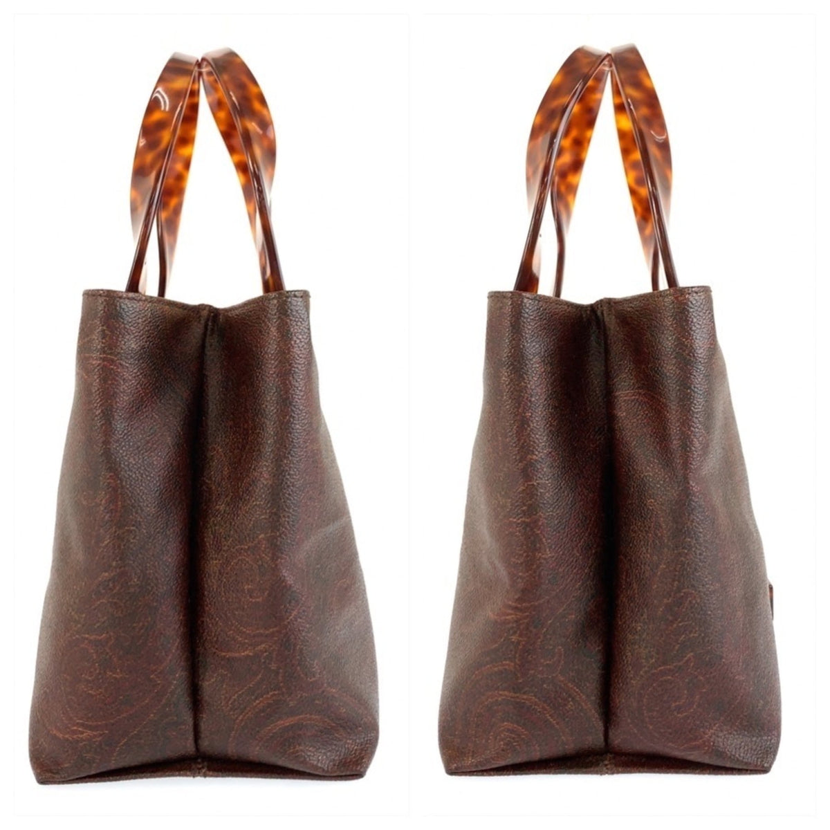 Etro Pvc Handbag Tote Bag (Pre-Owned)