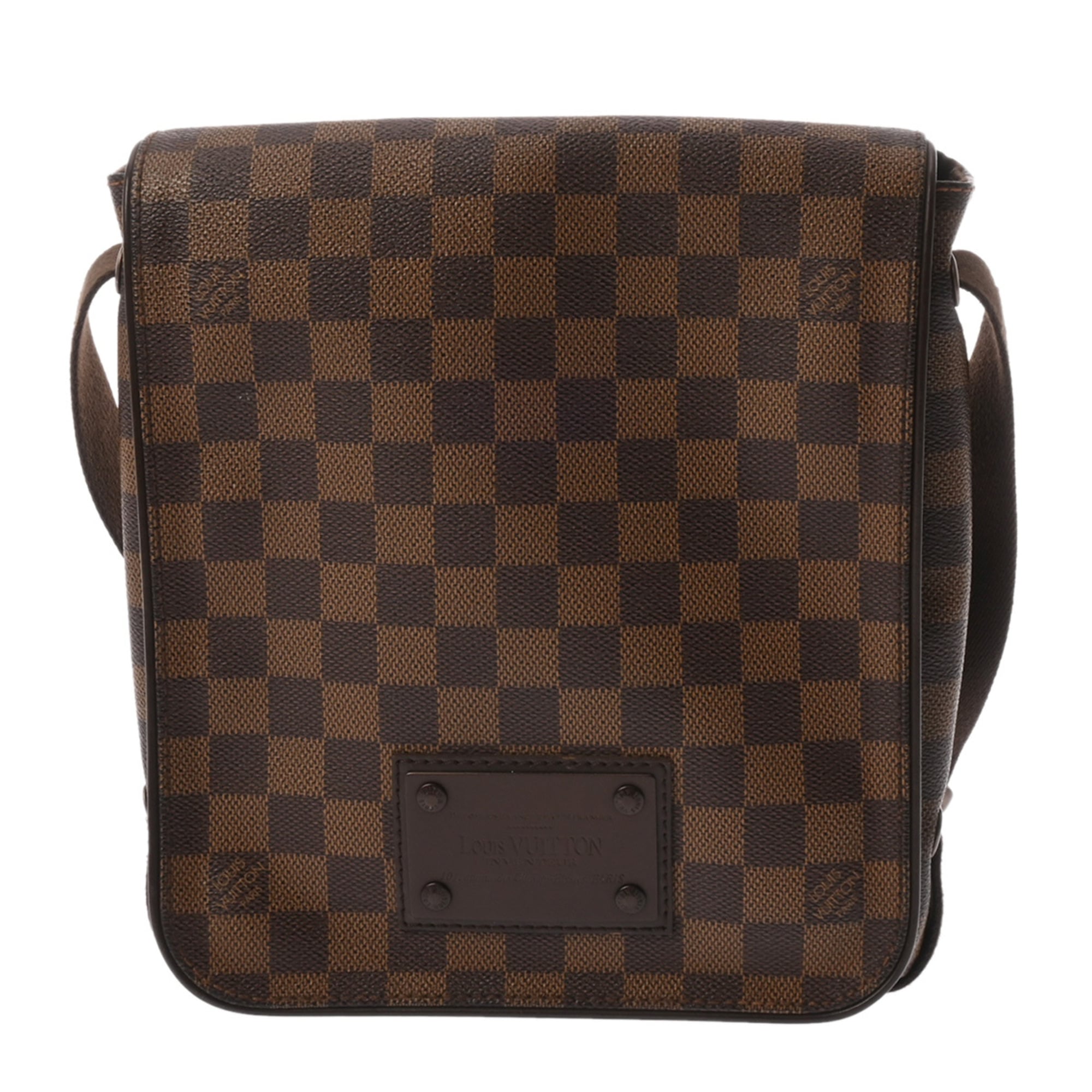 Louis Vuitton Damier Brown Damier Canvas Shoulder Bag (Pre-Owned)