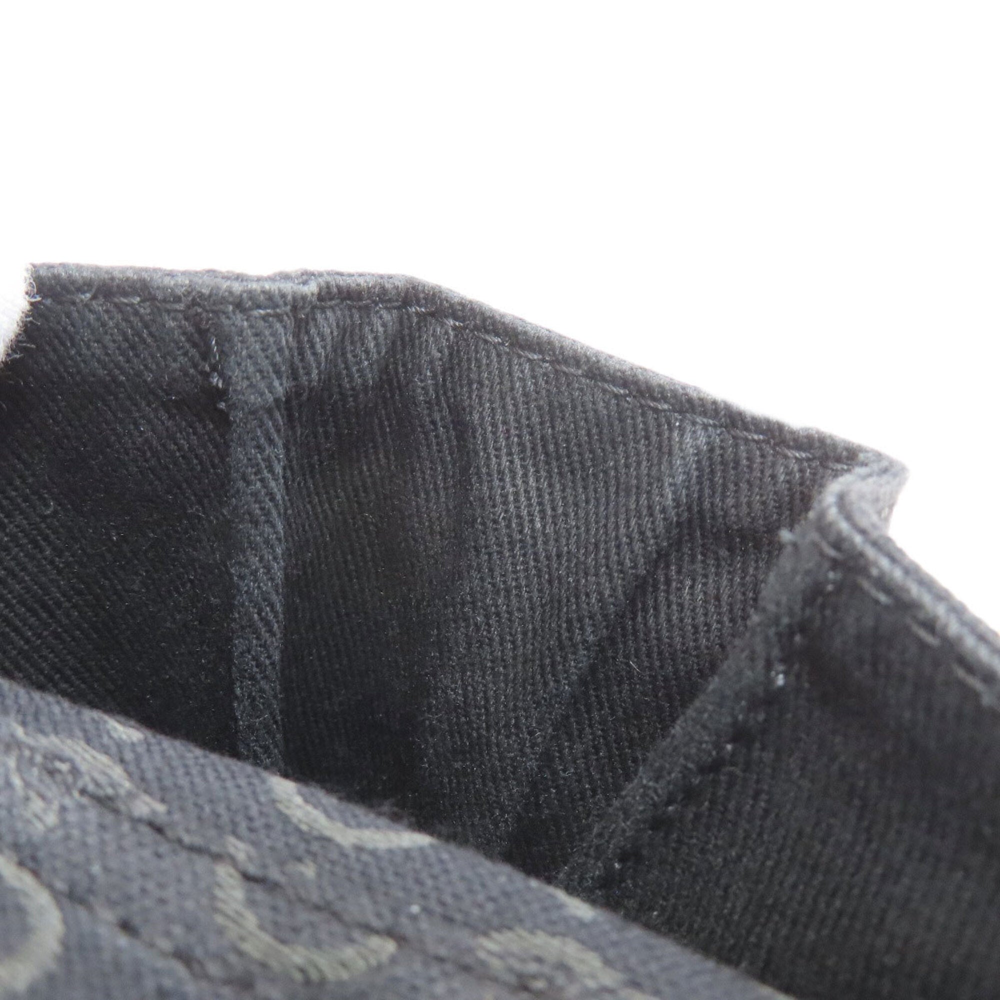 Celine Black Canvas Shoulder Bag (Pre-Owned)