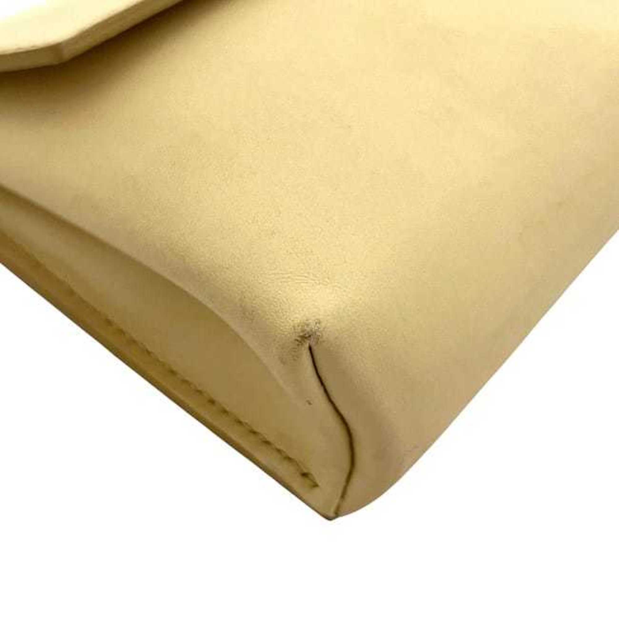 Celine Beige Leather Pouch (Pre-Owned)