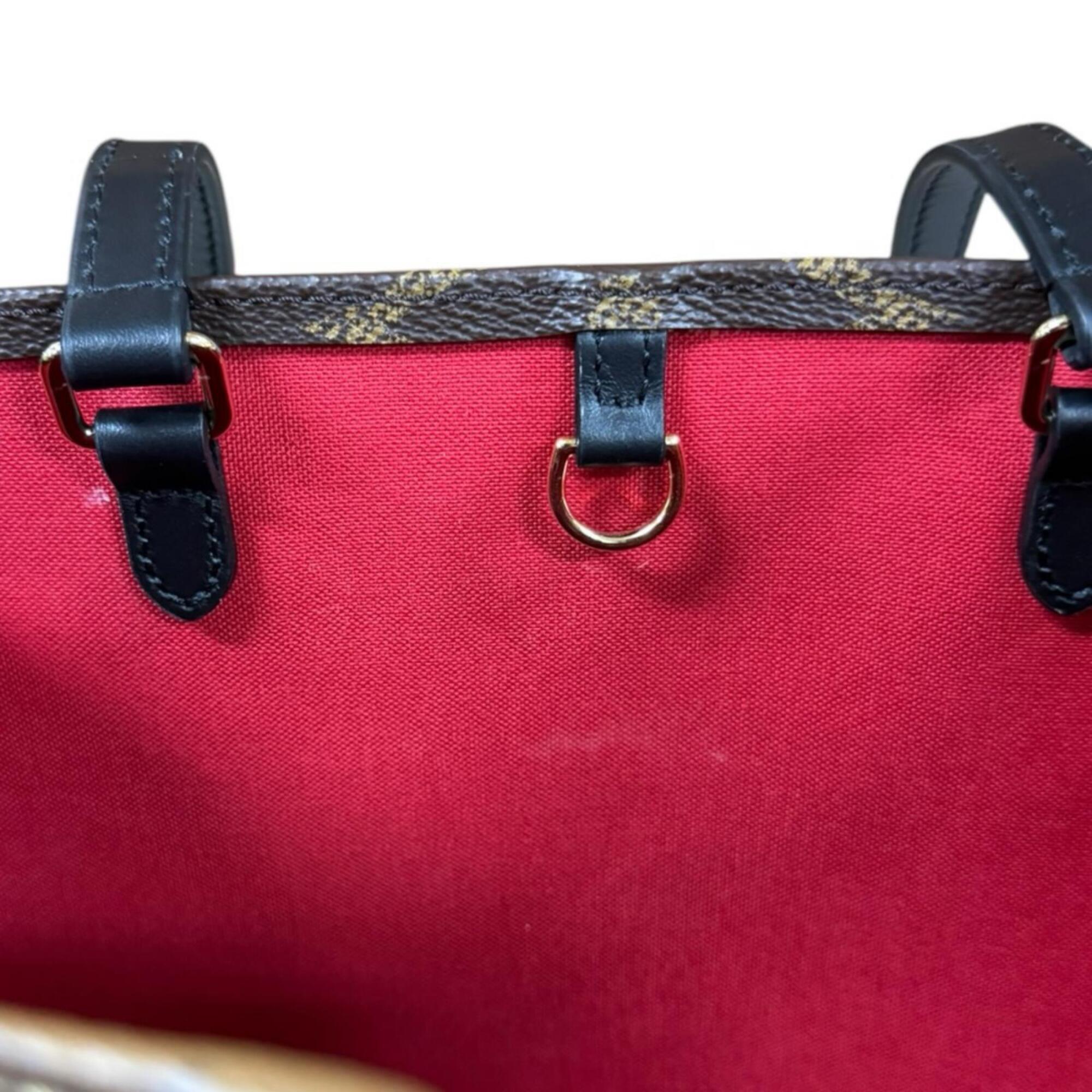 Louis Vuitton Brown Monogram Reverse Monogram Canvas Shoulder Bag (Pre-Owned)