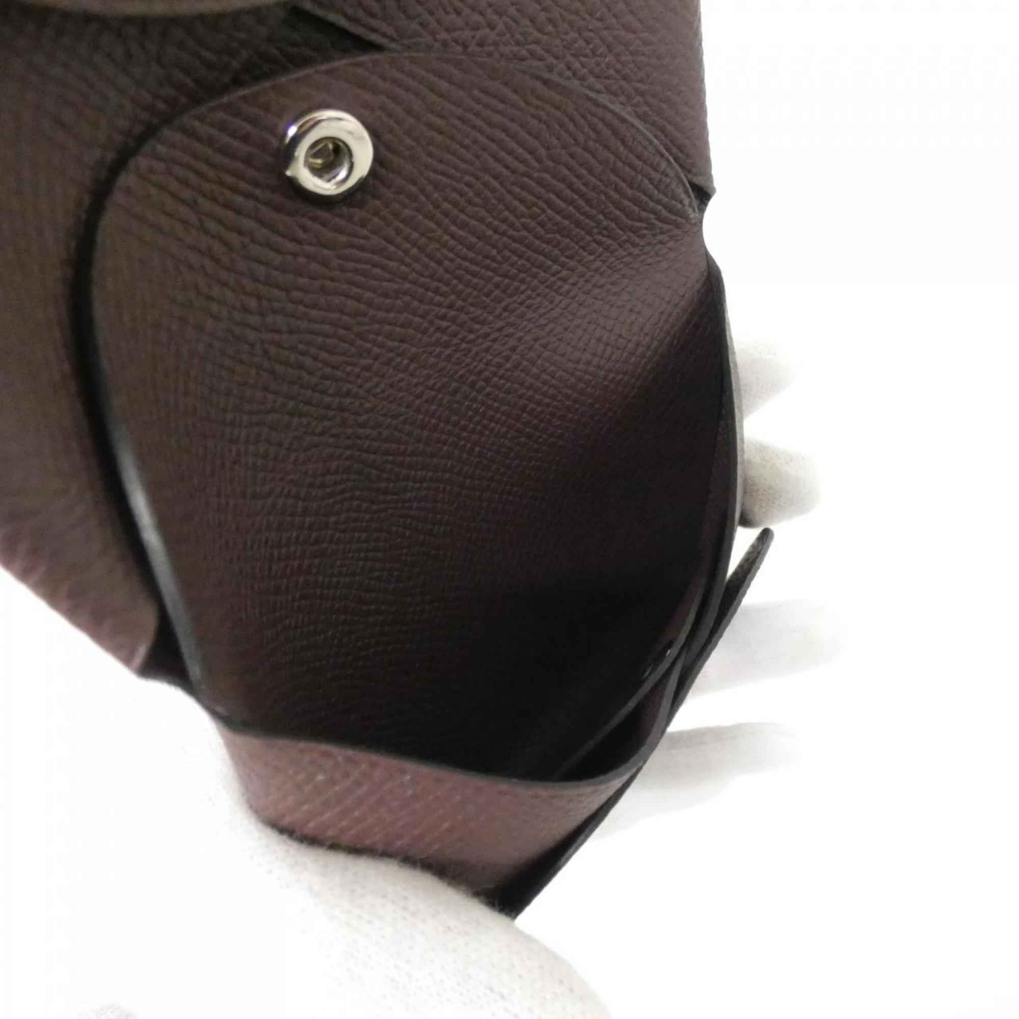 Hermes Epsom Leather Coin Purse/Coin Case (Pre-Owned)