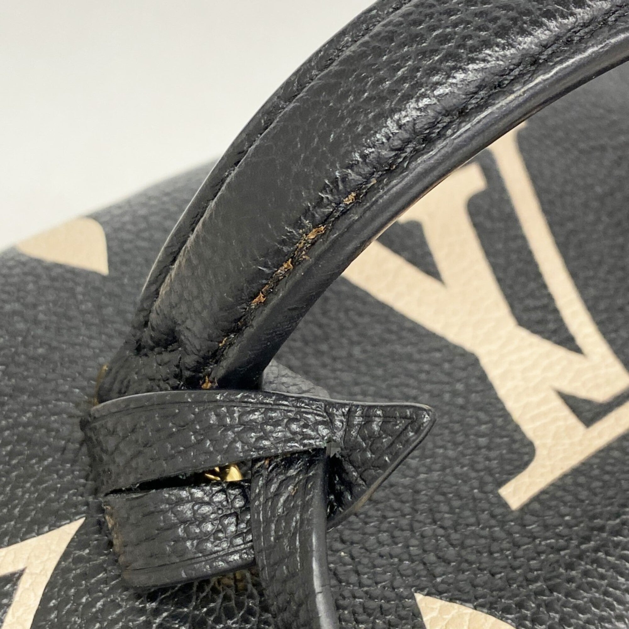 Louis Vuitton Beige Black Vanity Bag (Pre-Owned)