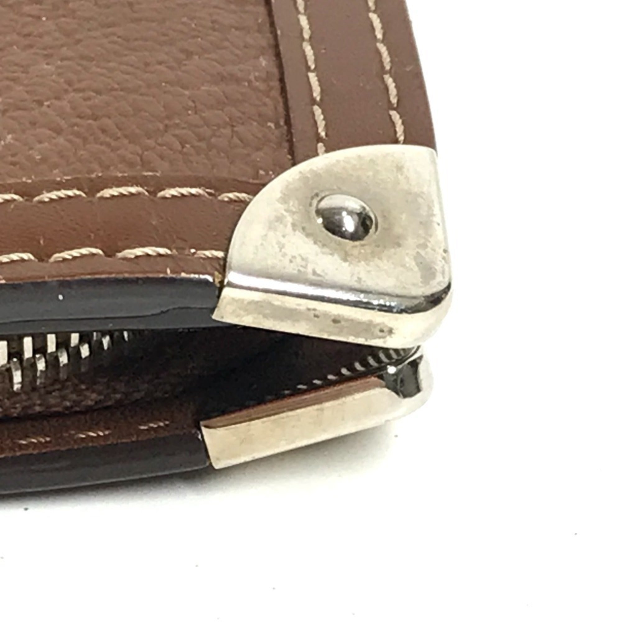 Louis Vuitton Suhali Brown Suhali Leather Wallet (Bi-Fold) (Pre-Owned)