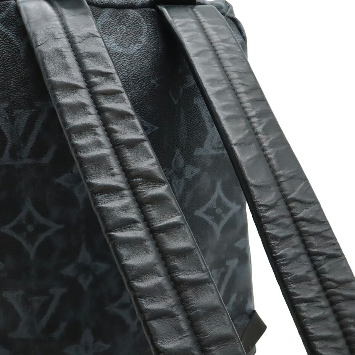 Louis Vuitton Black Monogram Noir Monogram Backpack (Pre-Owned)