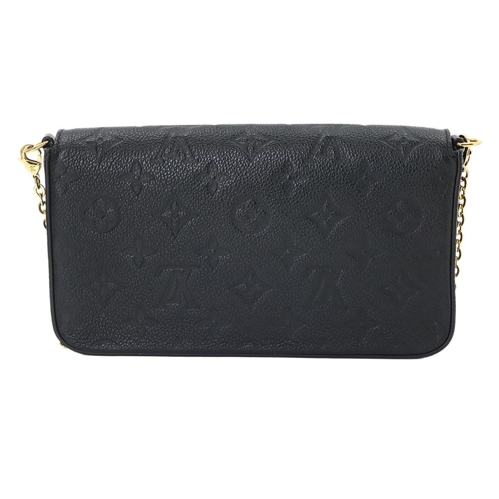 Louis Vuitton Noir Monogram Empreinte Pochette (Pre-Owned)