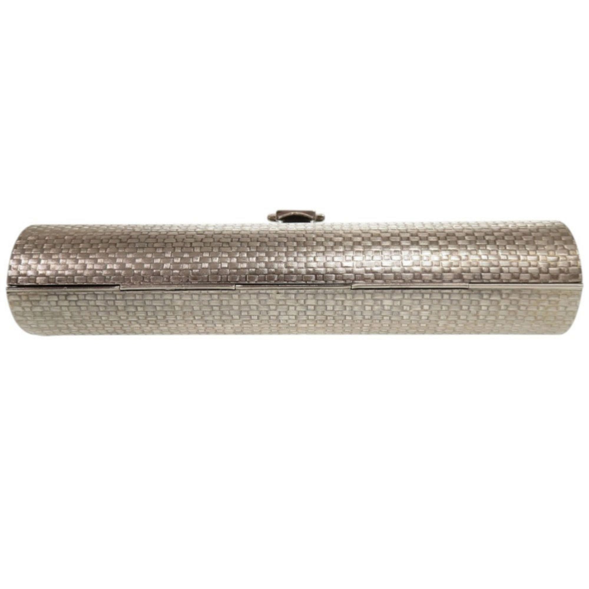 Gucci Silver Metal Shoulder Bag (Pre-Owned)