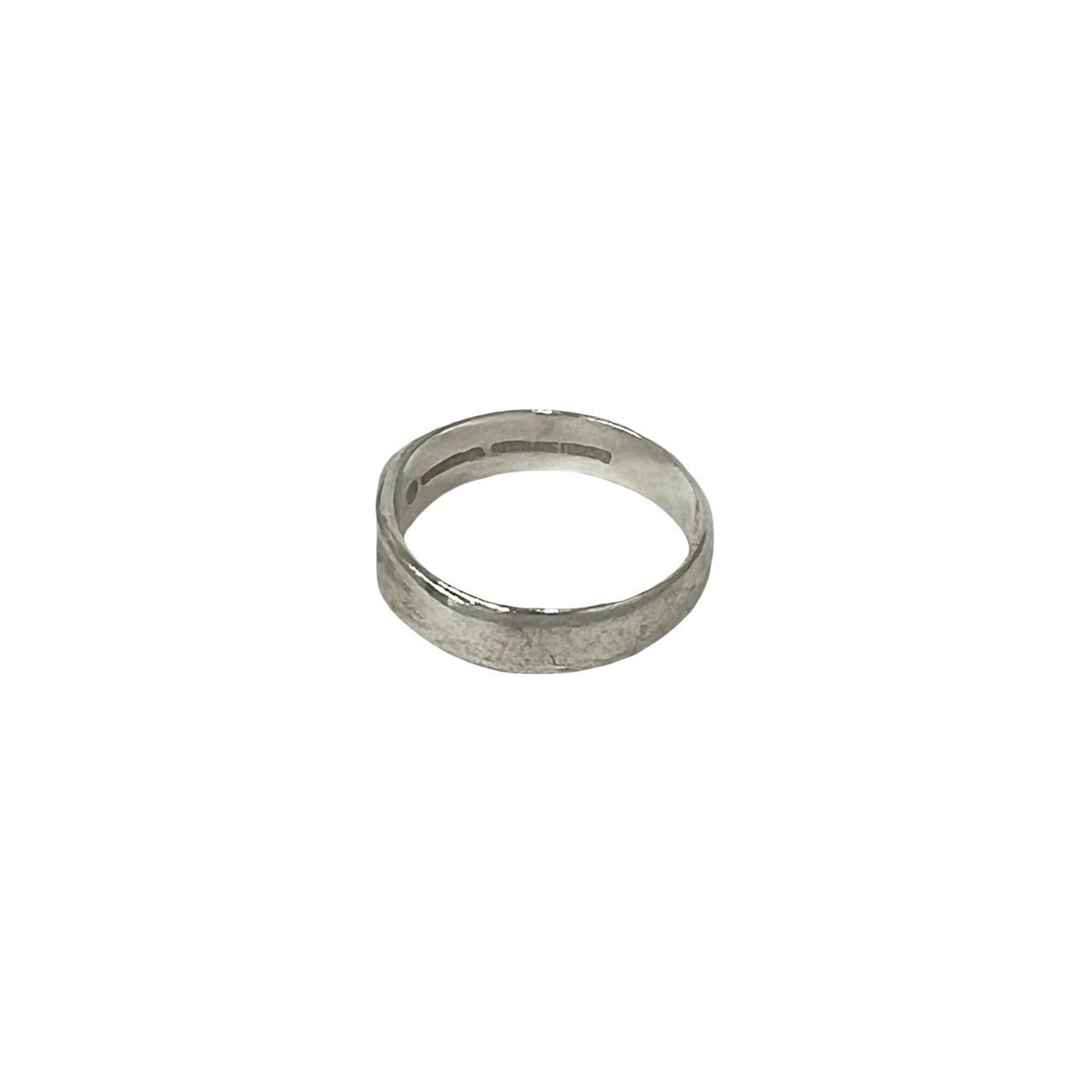 Tiffany Silver Silver 925 Band Ring (Pre-Owned)