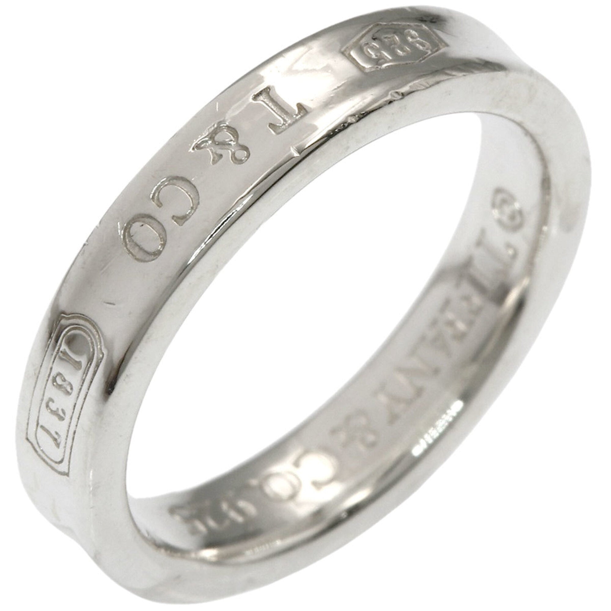 Tiffany Silver Band Ring (Pre-Owned)