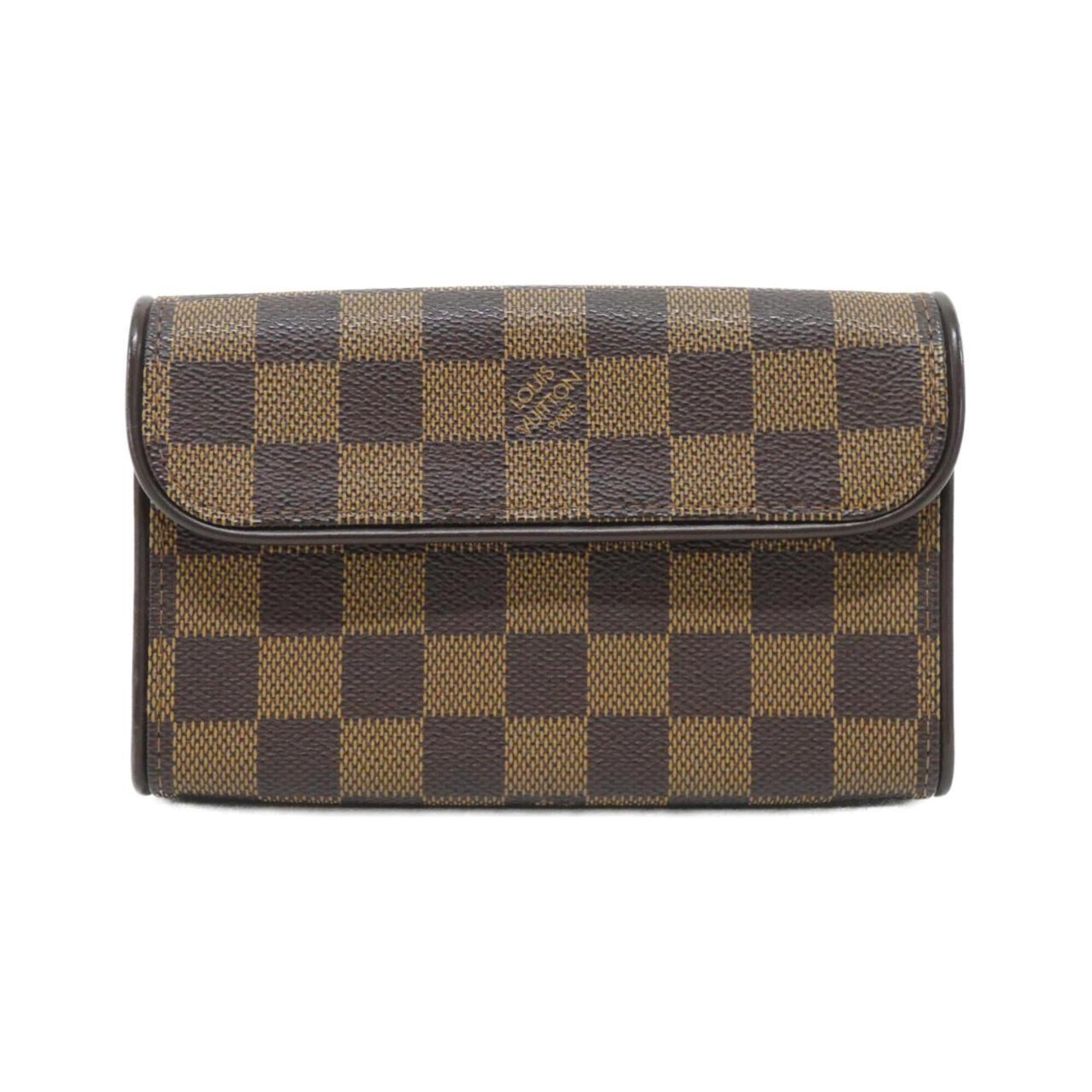 Louis Vuitton Ebene Coated Canvas Fanny Pack Pochette (Pre-Owned)