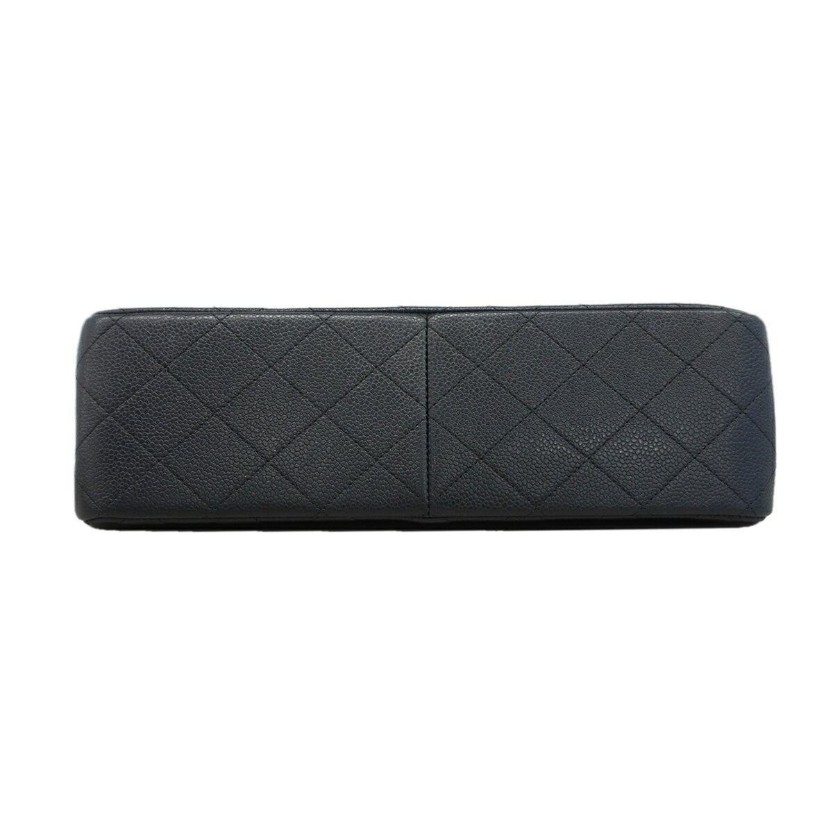 Chanel Black Grained Calfskin Shoulder Bag (Pre-Owned)