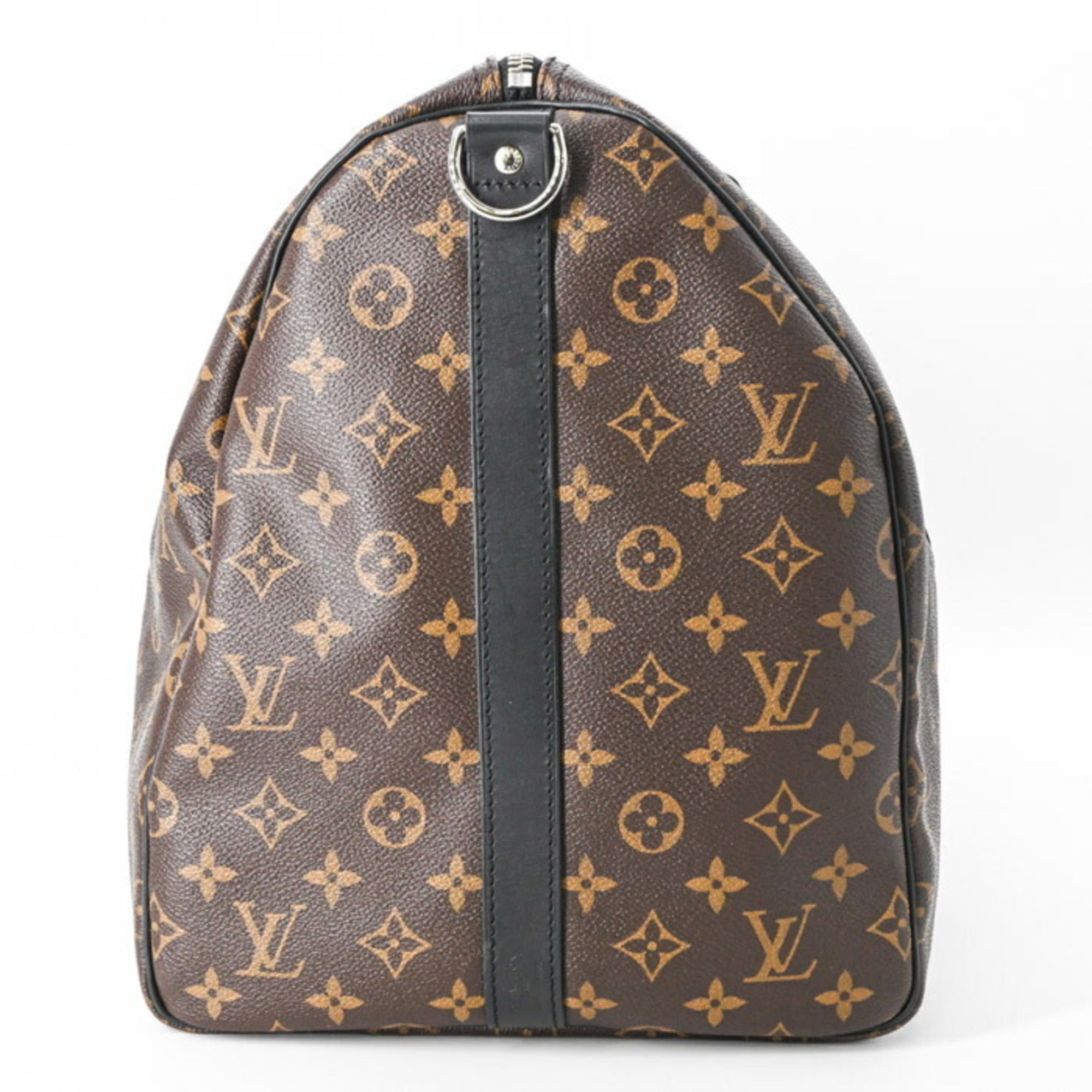 Louis Vuitton Brown Monogram Macassar Monogram Boston Bag (Pre-Owned)
