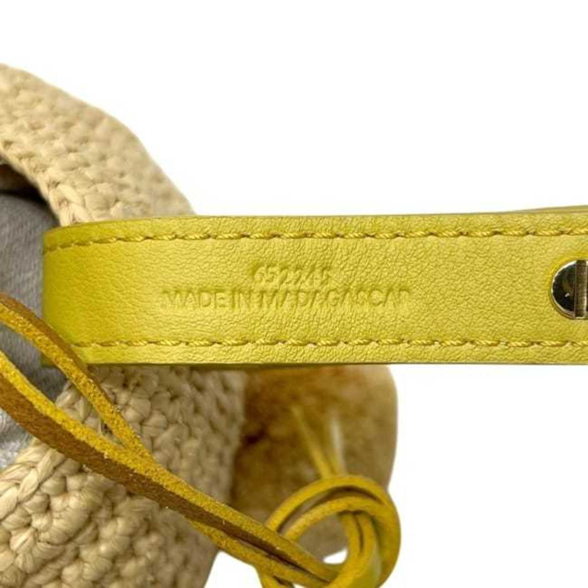 Loewe Beige Raffia Shoulder Bag (Pre-Owned)