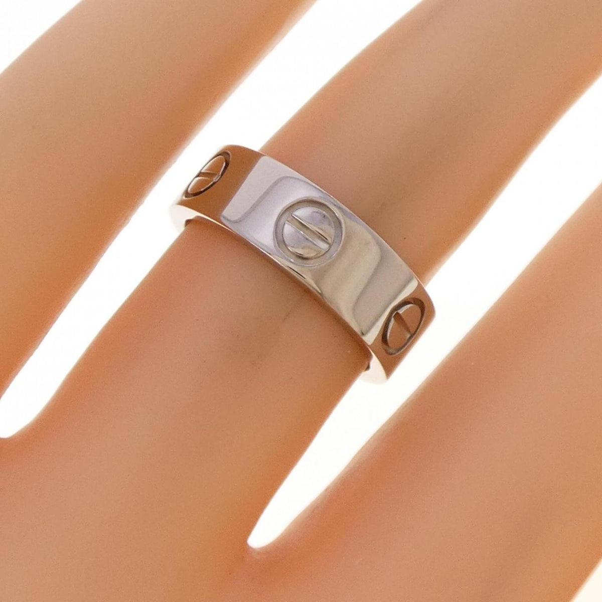 Cartier White Gold (18K) Band Ring (Pre-Owned)