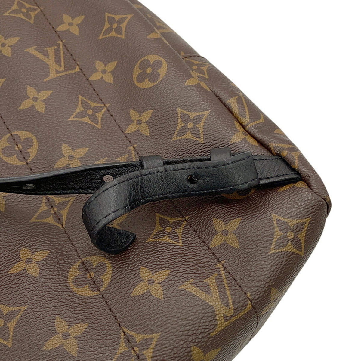 Louis Vuitton Noir Monogram Reverse Monogram Backpack (Pre-Owned)