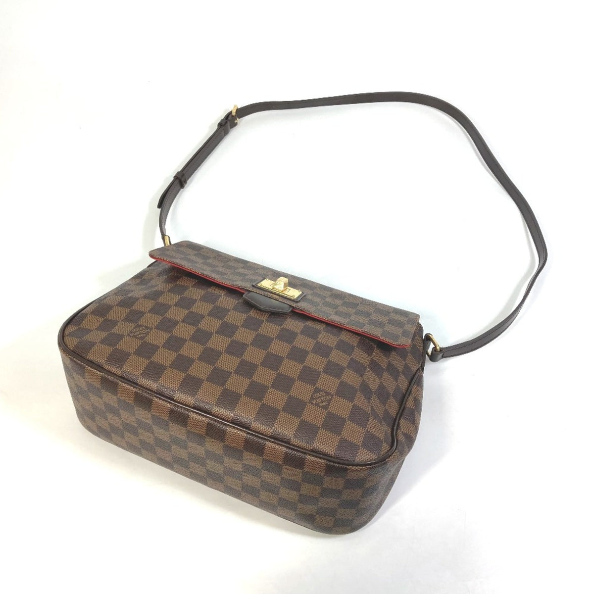Louis Vuitton Damier Brown Damier Canvas Shoulder Bag (Pre-Owned)