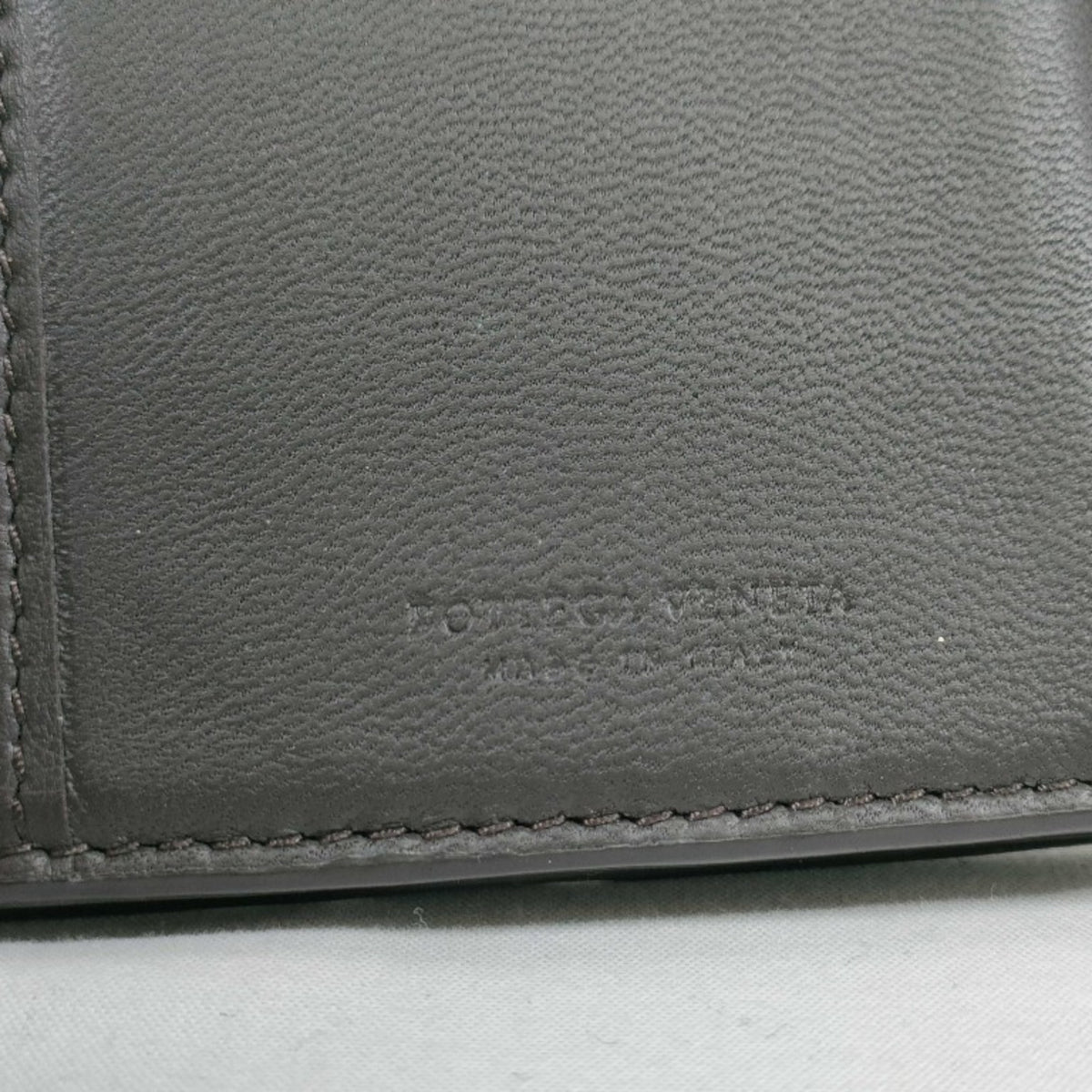 Bottega Veneta Brown Leather Coin Purse/Coin Case (Pre-Owned)