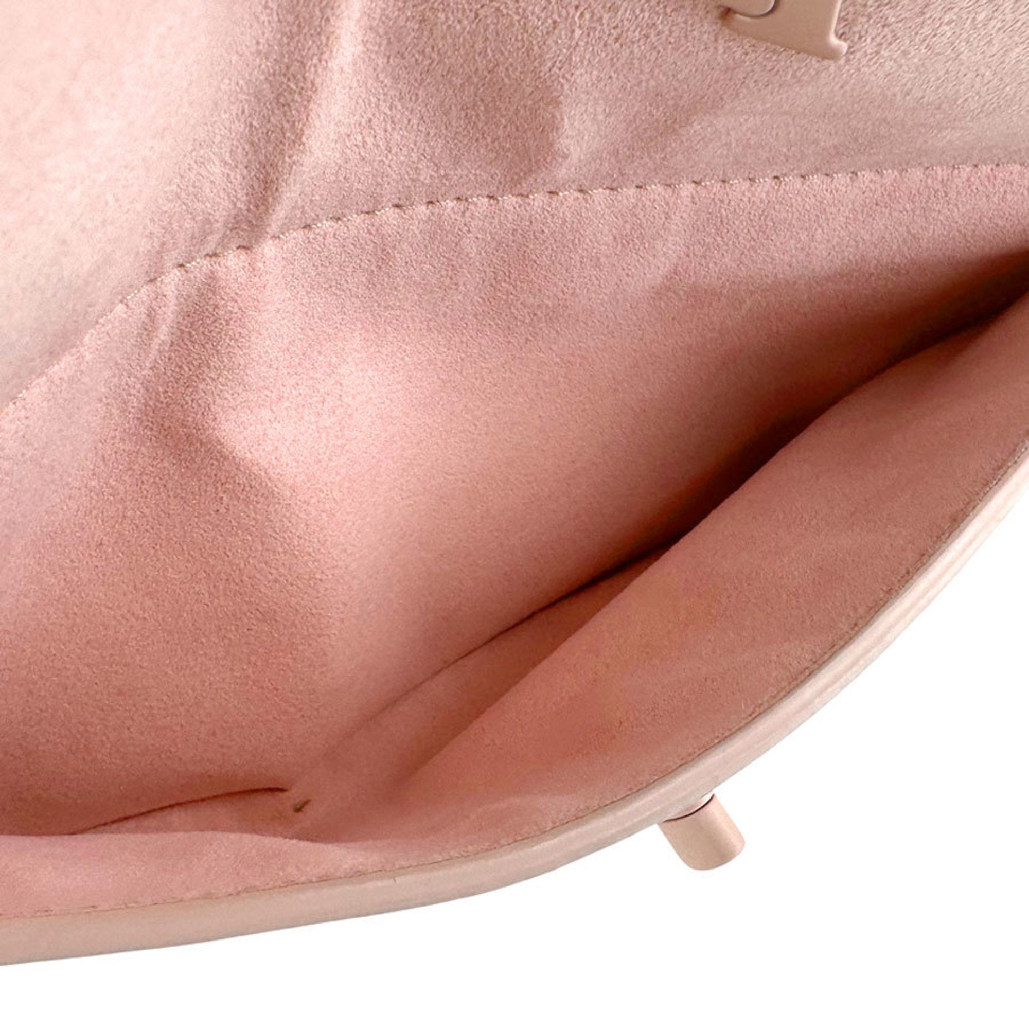 Louis Vuitton Pink Leather Handbag Shoulder Bag (Pre-Owned)