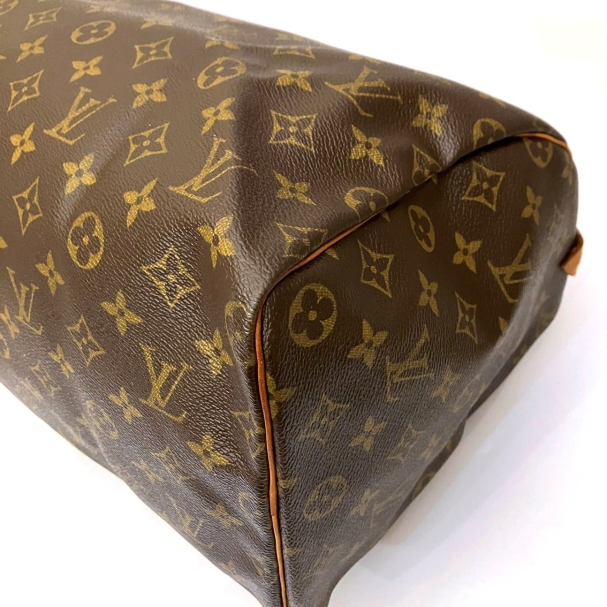 Louis Vuitton Brown Monogram Handbag (Pre-Owned)