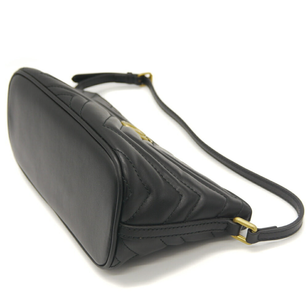 Gucci Black Leather Handbag (Pre-Owned)