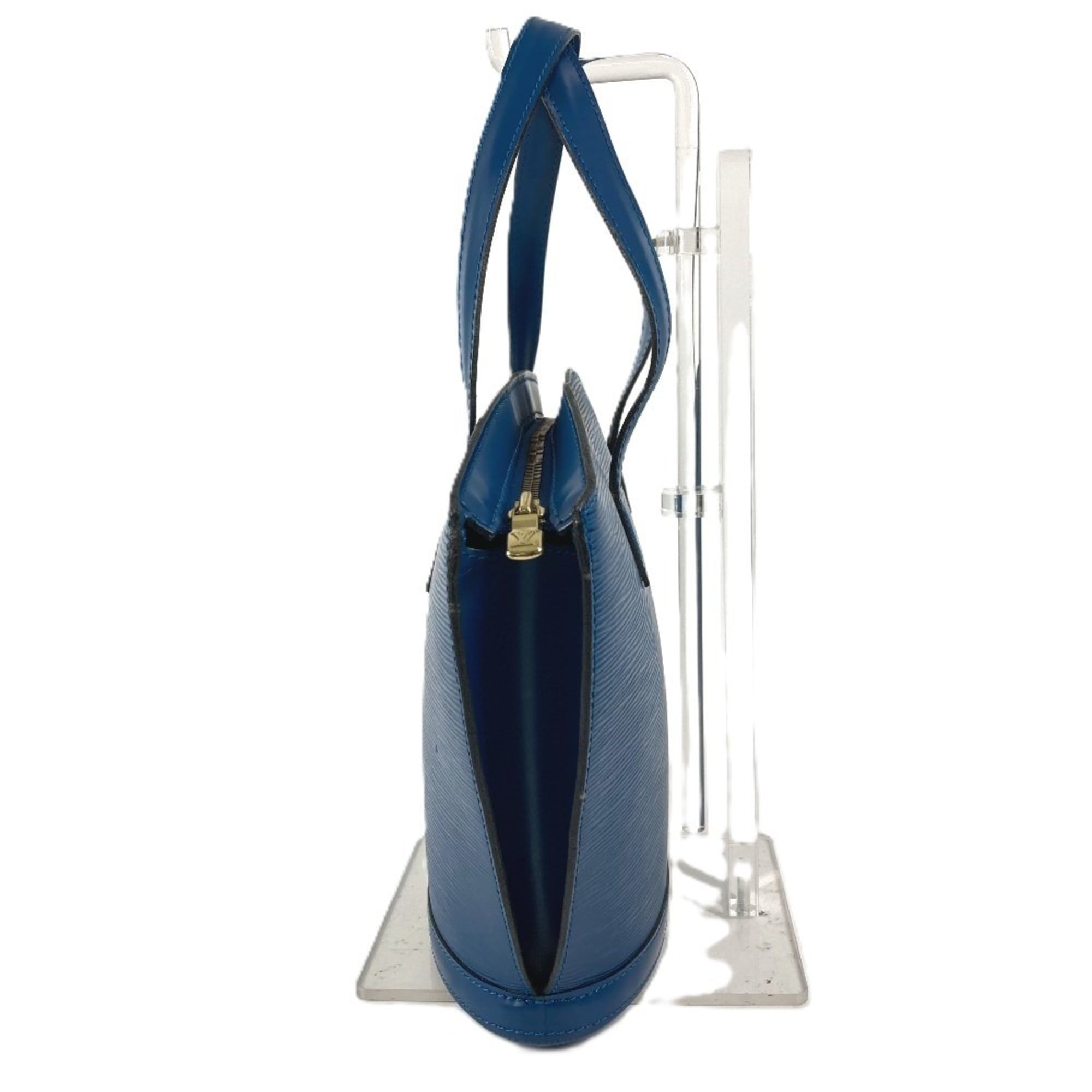 Louis Vuitton Epi Blue Toledo Blue Epi Leather Shoulder Bag Tote Bag (Pre-Owned)