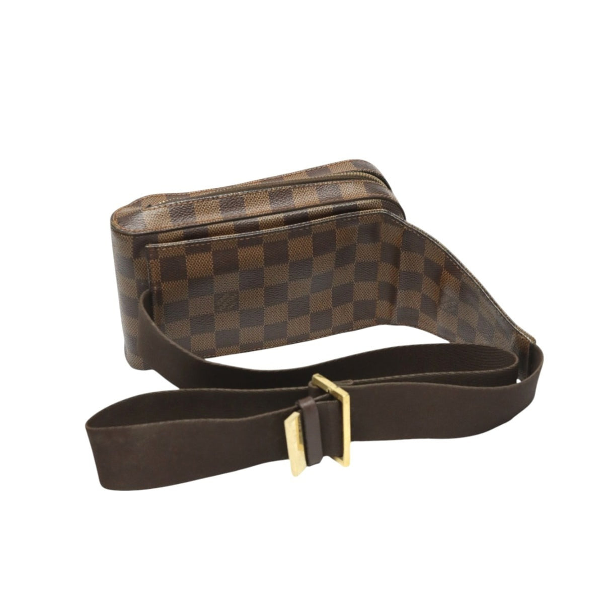 Louis Vuitton Damier Brown Damier Canvas Ebene Galle Damier Canvas Sling Bag (Pre-Owned)