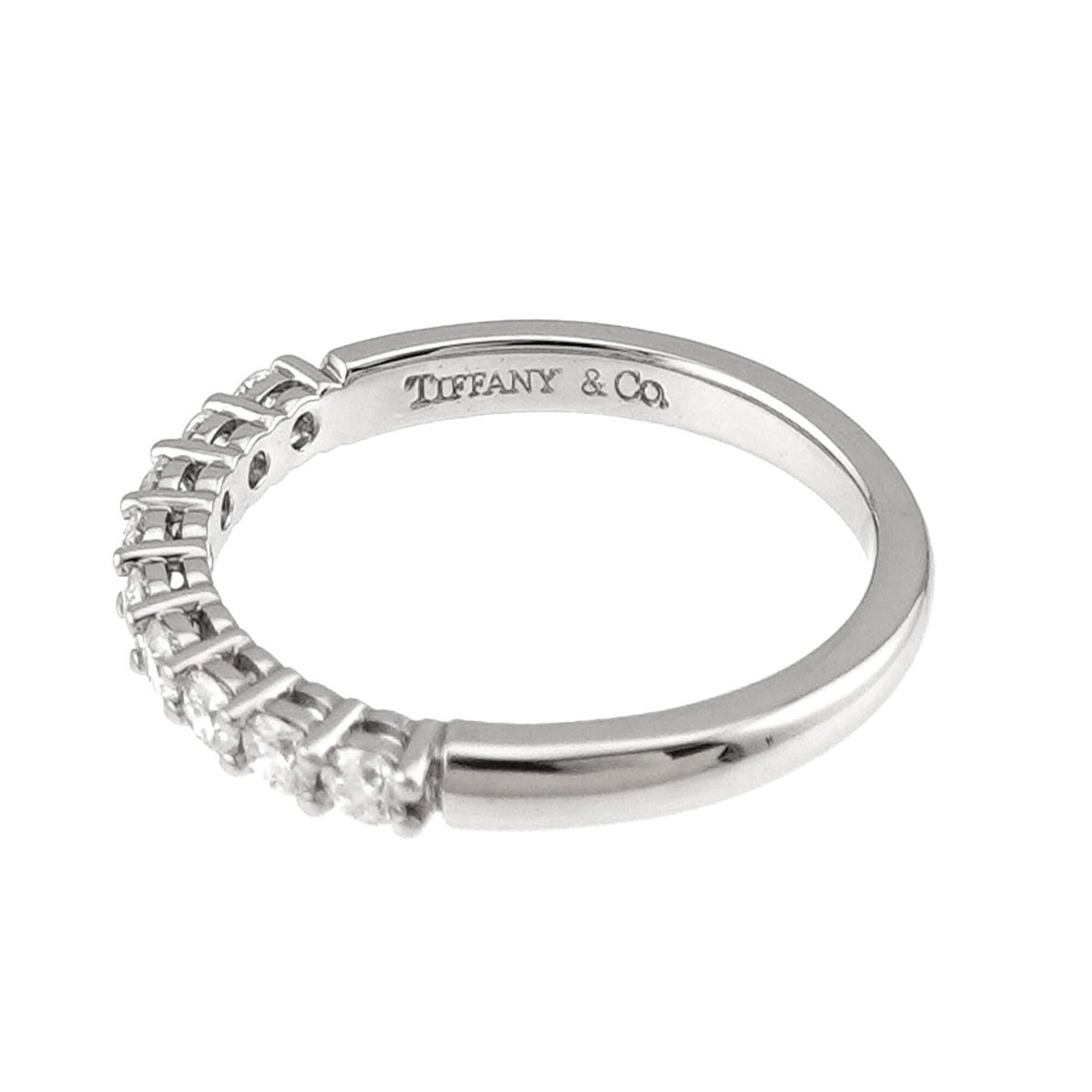 Tiffany Platinum 950 Band Ring (Pre-Owned)