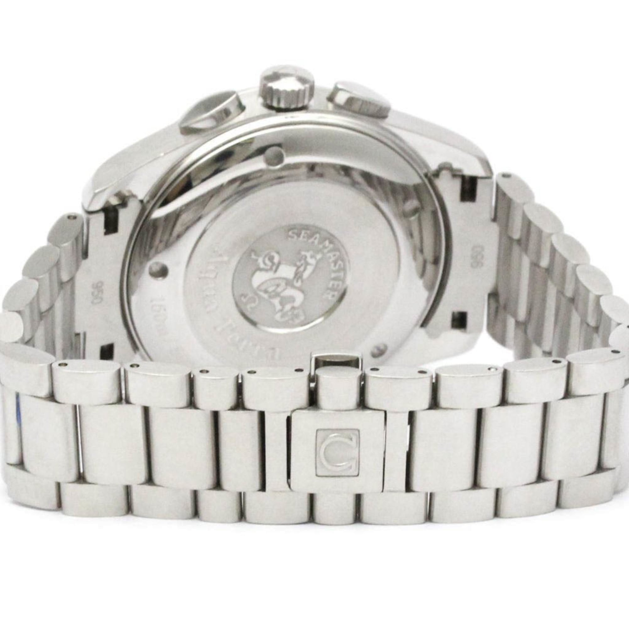 Omega Seamaster Railmaster 150M Co-Axial Chronometer Automatic Watch Stainless Steel Watch (Pre-Owned)
