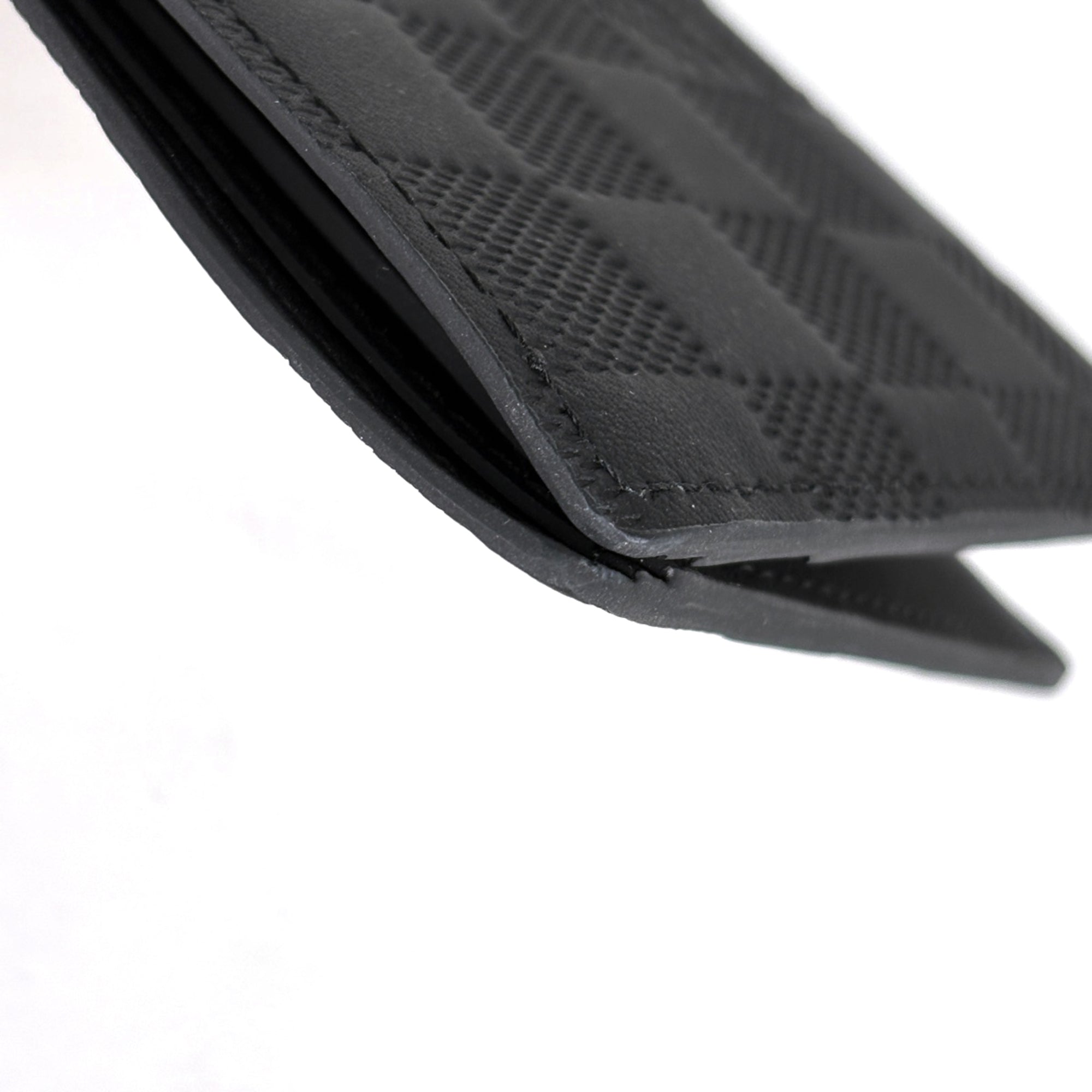 Louis Vuitton Black Onyx Damier Infini Wallet (Bi-Fold) (Pre-Owned)