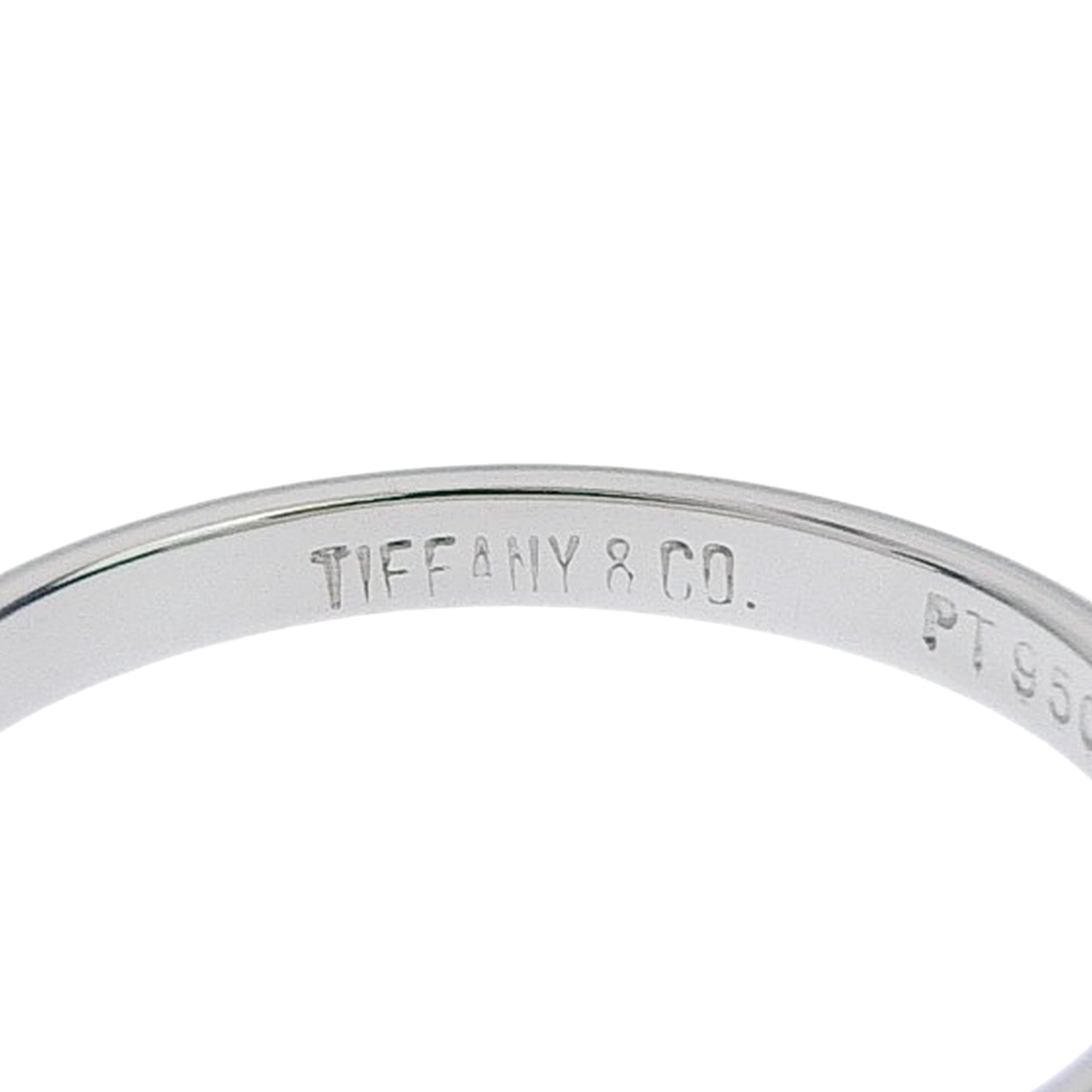 Tiffany Platinum 950 Band Ring (Pre-Owned)