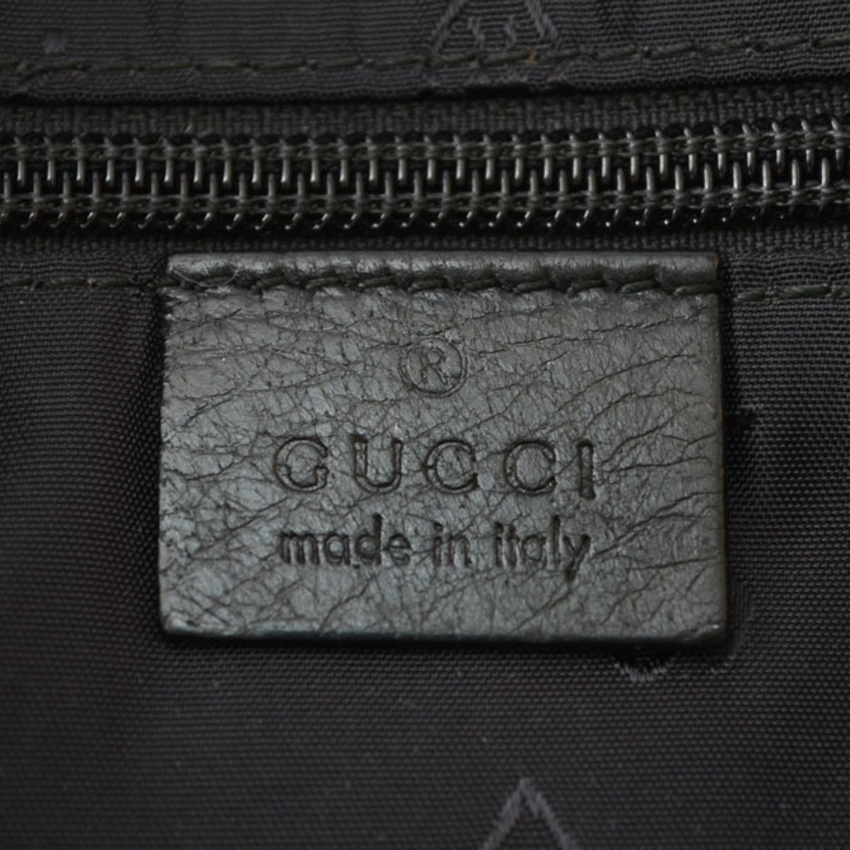 Gucci Black Leather Shoulder Bag (Pre-Owned)