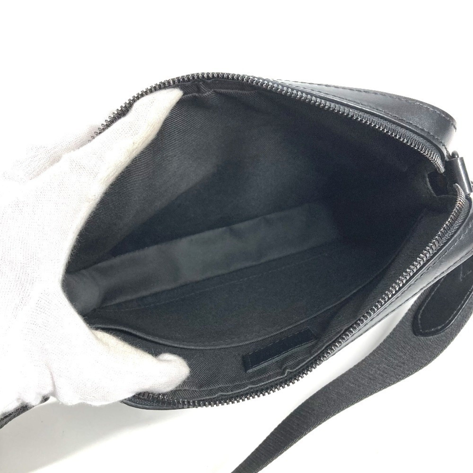 Louis Vuitton Monogram Shadow Black Monogram Shadow Shoulder Bag (Pre-Owned)