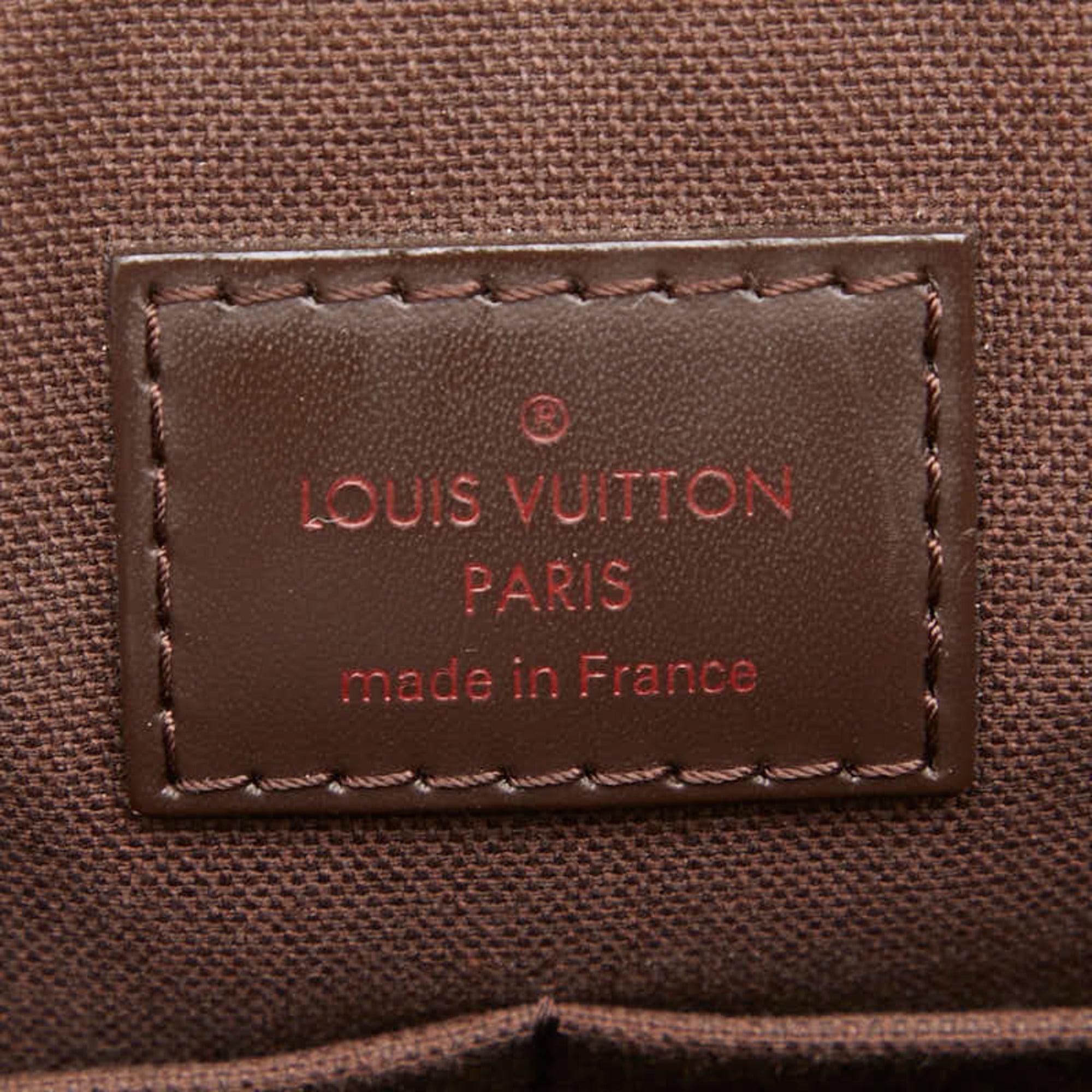 Louis Vuitton Brown Pvc Leather Shoulder Bag (Pre-Owned)