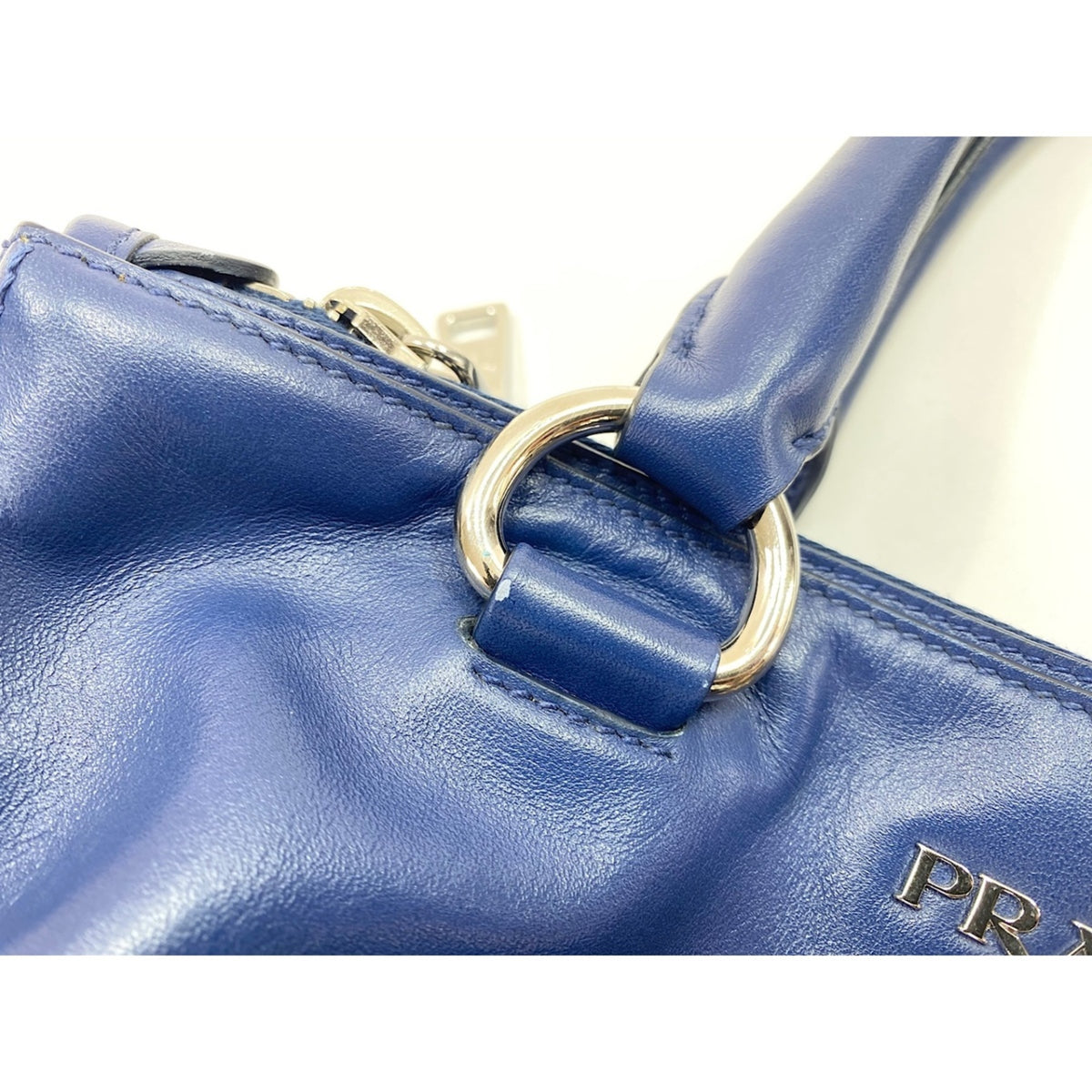 Prada Blue Handbag (Pre-Owned)